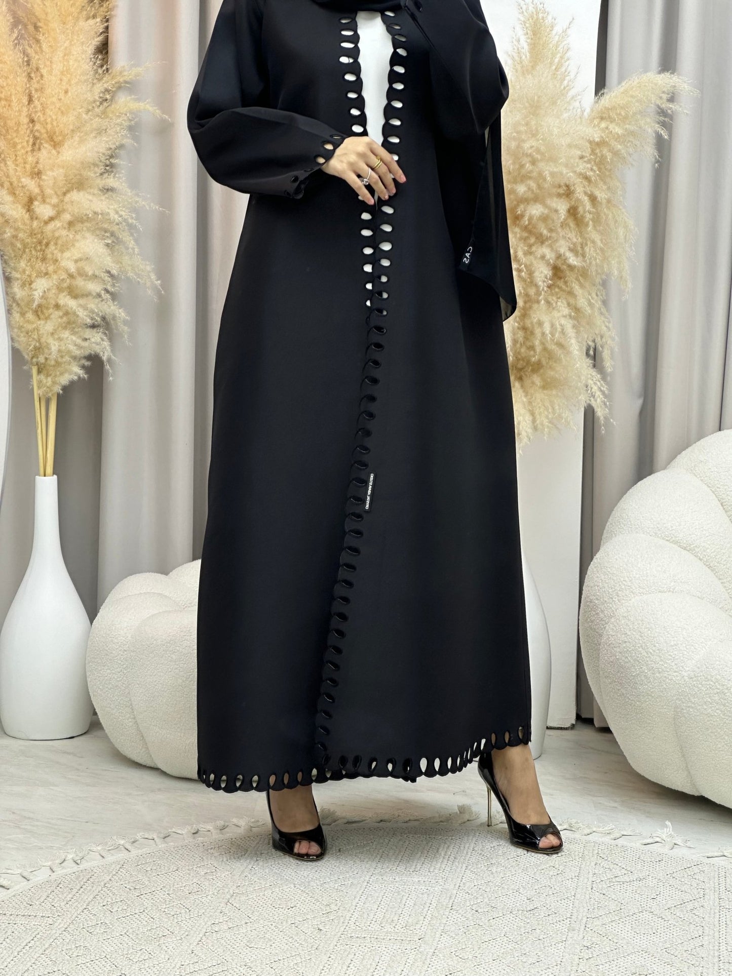 C 0030 Black Eid Abaya