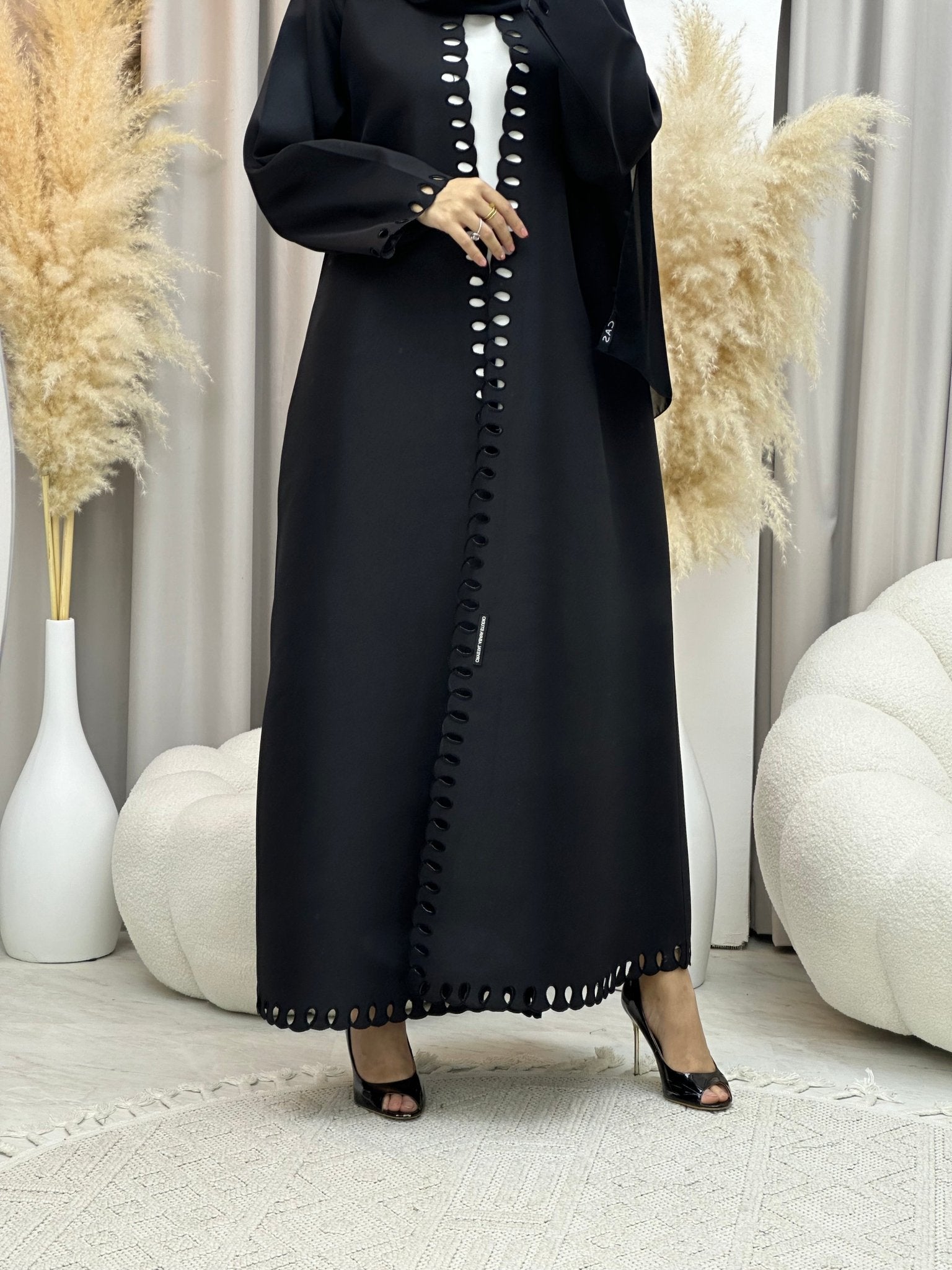 C 0030 Black Eid Abaya