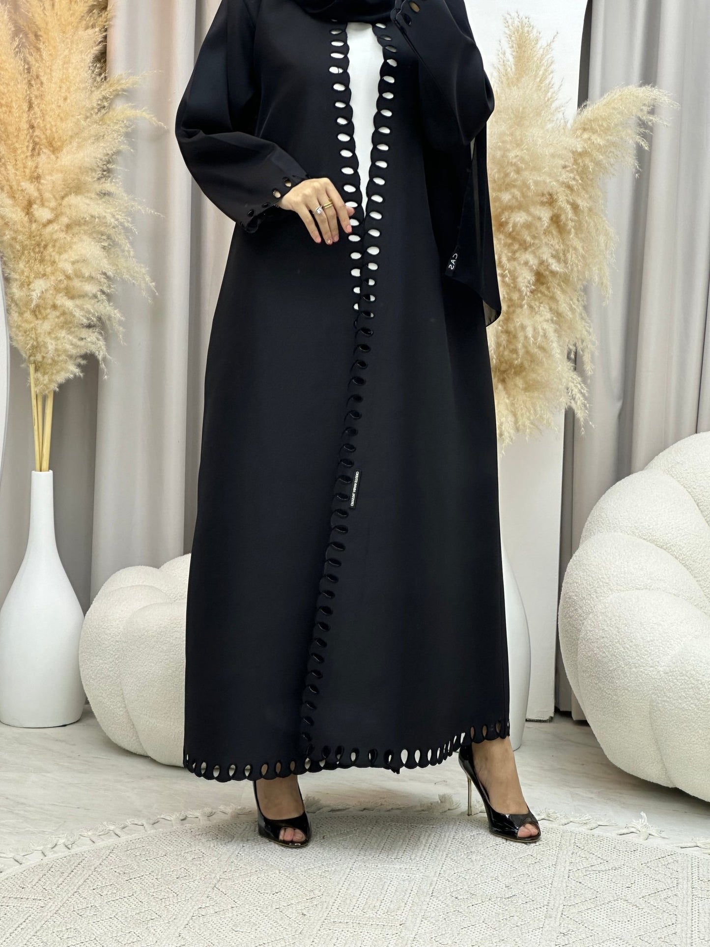 C 0030 Black Eid Abaya