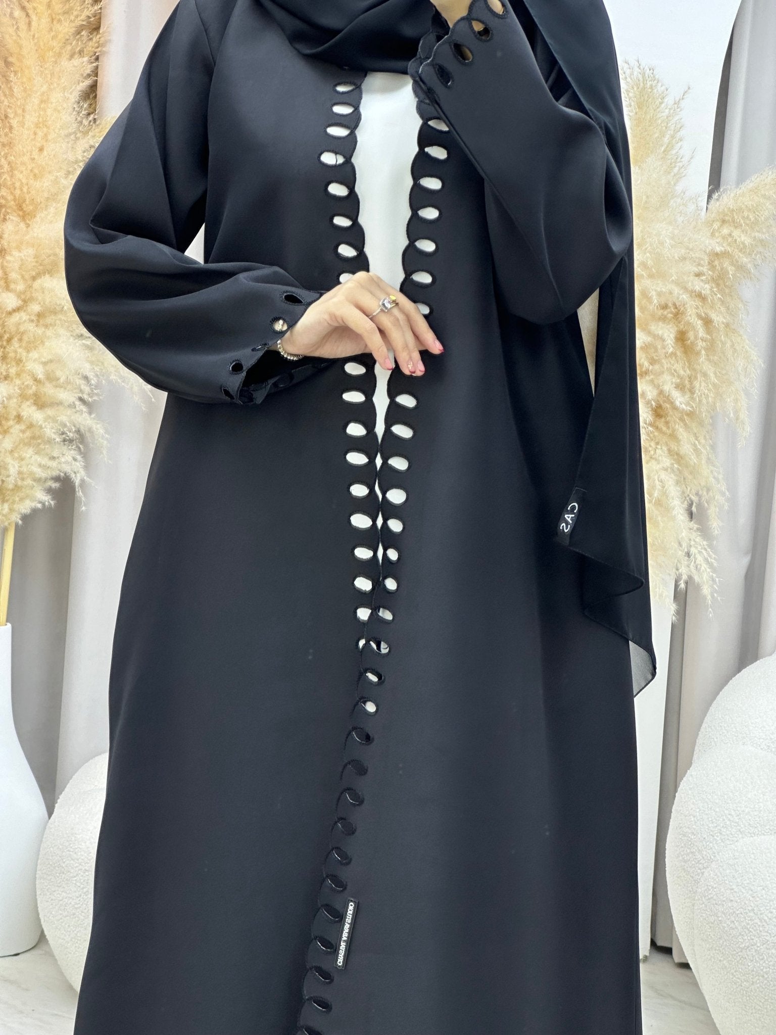 C 0030 Black Eid Abaya