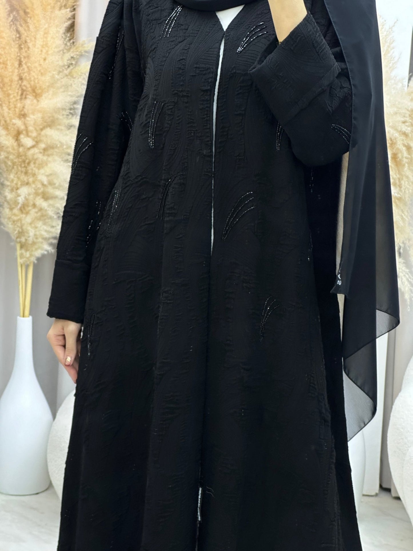 C 0031 Black Eid Abaya