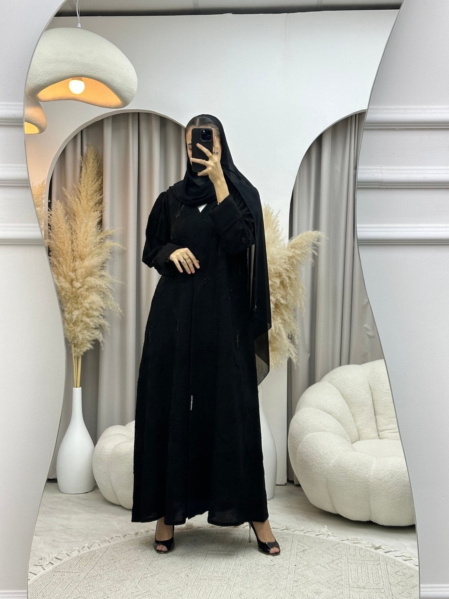 C 0031 Black Eid Abaya