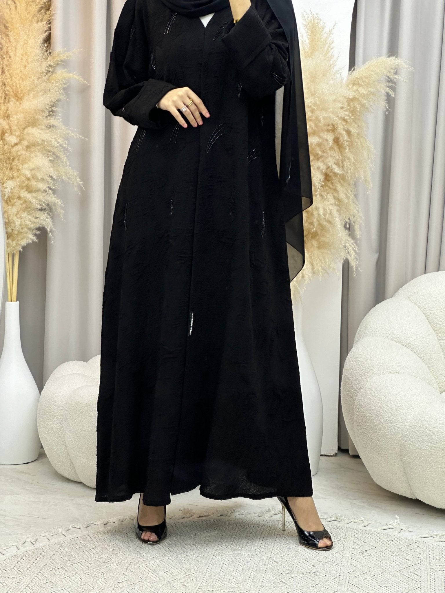 C 0031 Black Eid Abaya