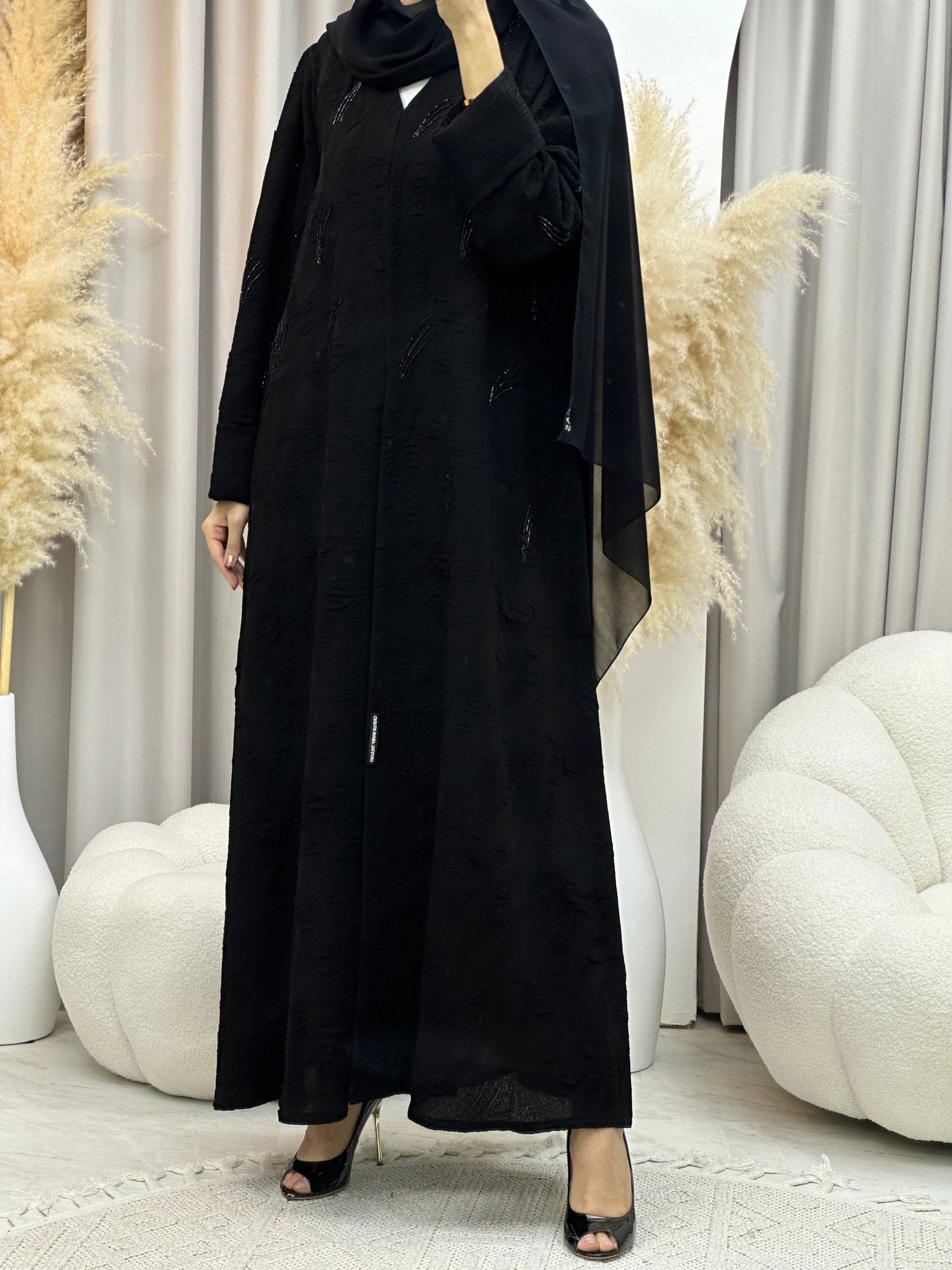 C 0031 Black Eid Abaya