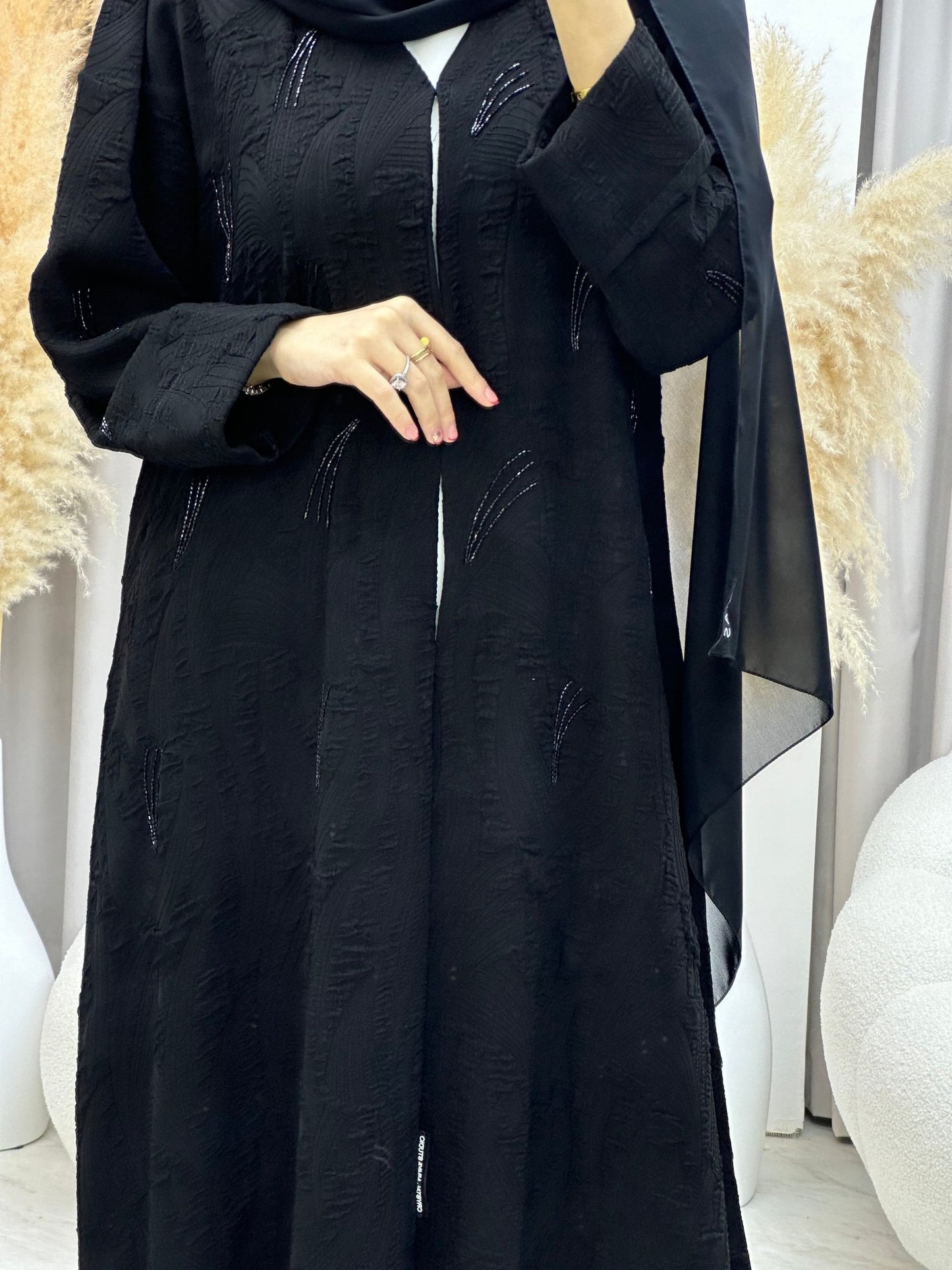 C 0031 Black Eid Abaya