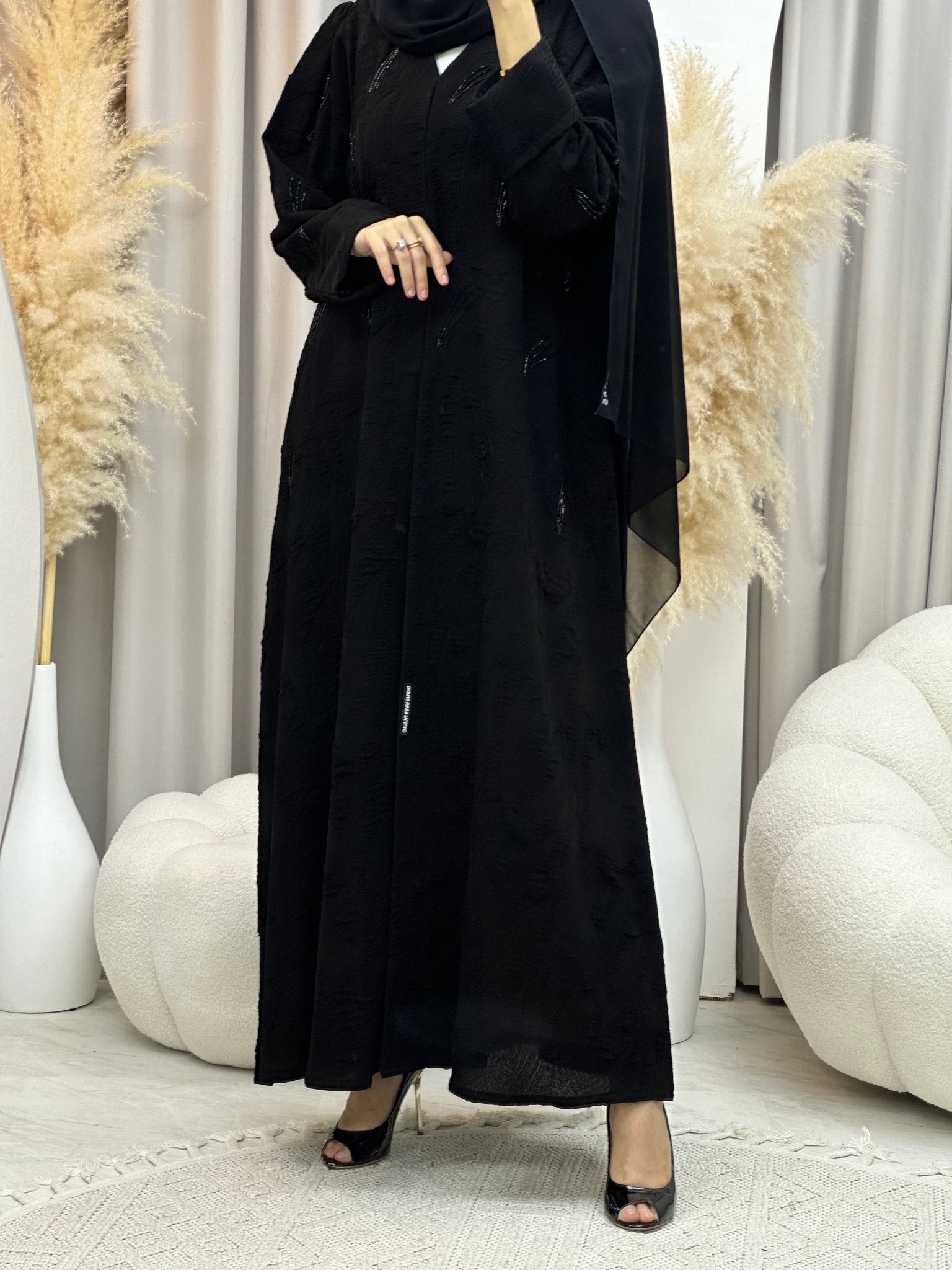 C 0031 Black Eid Abaya