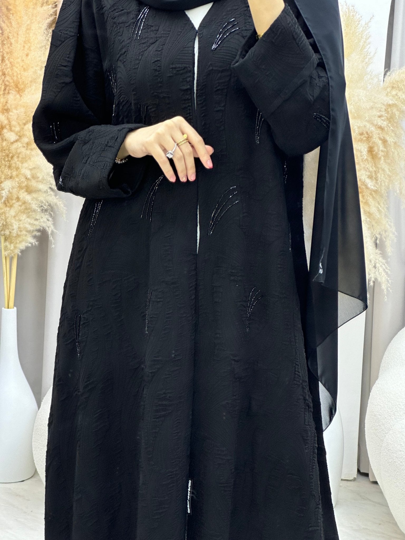 C 0031 Black Eid Abaya