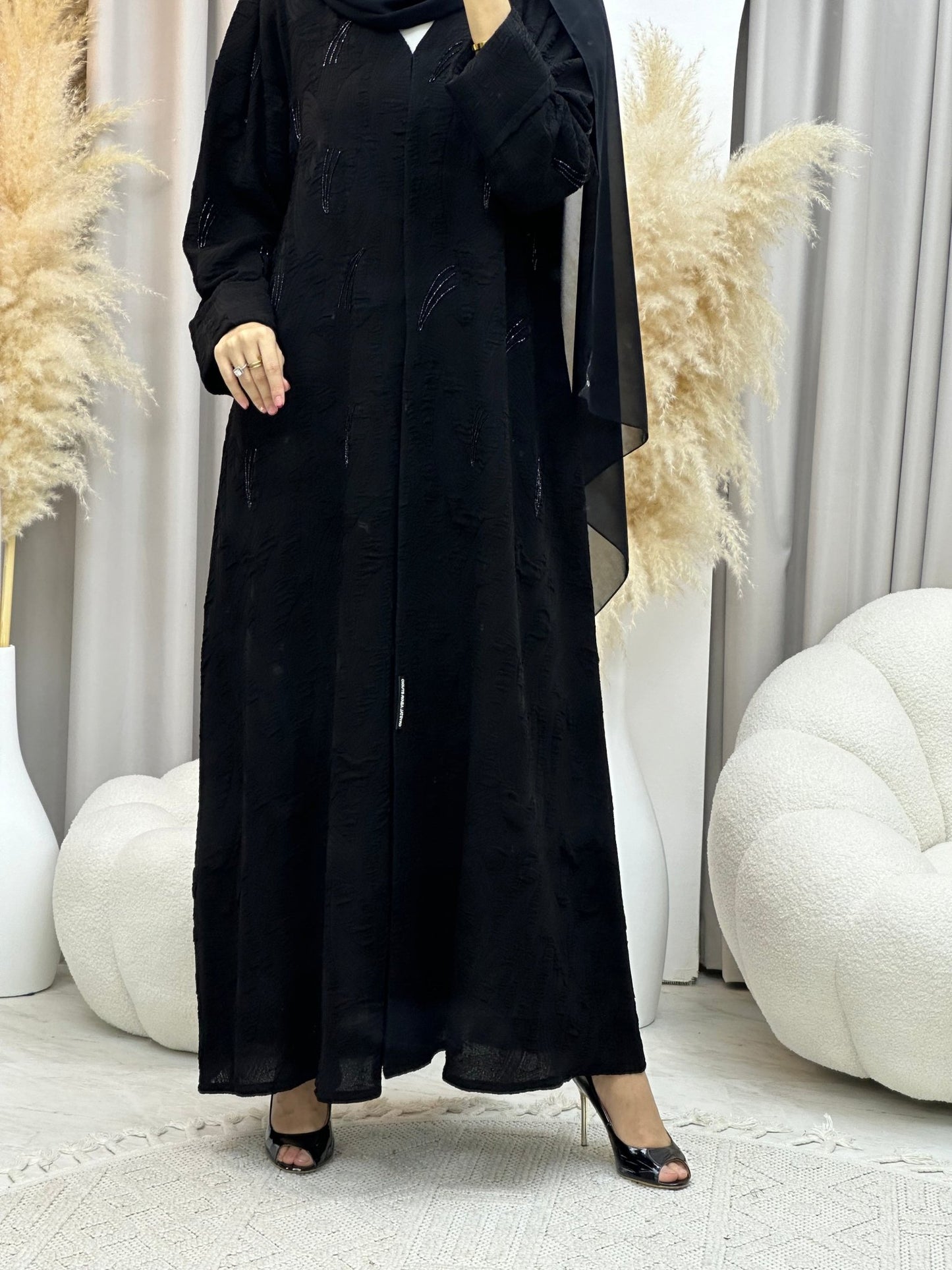 C 0031 Black Eid Abaya