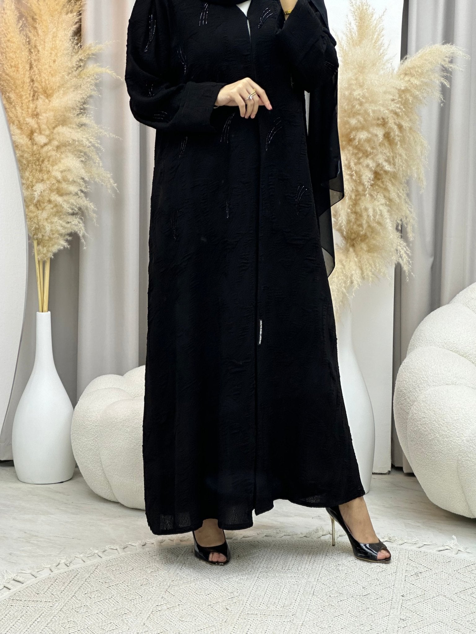 C 0031 Black Eid Abaya