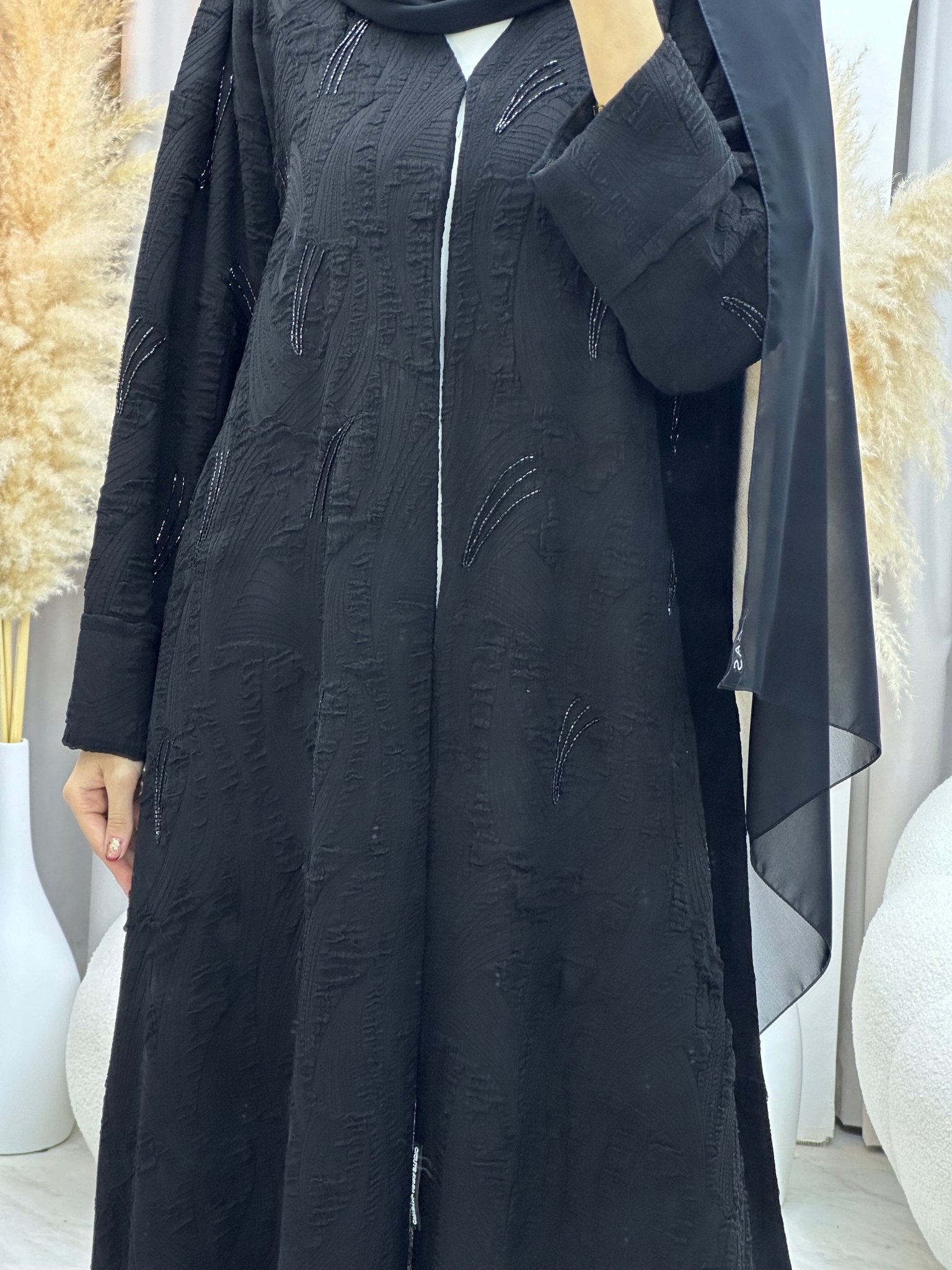 C 0031 Black Eid Abaya