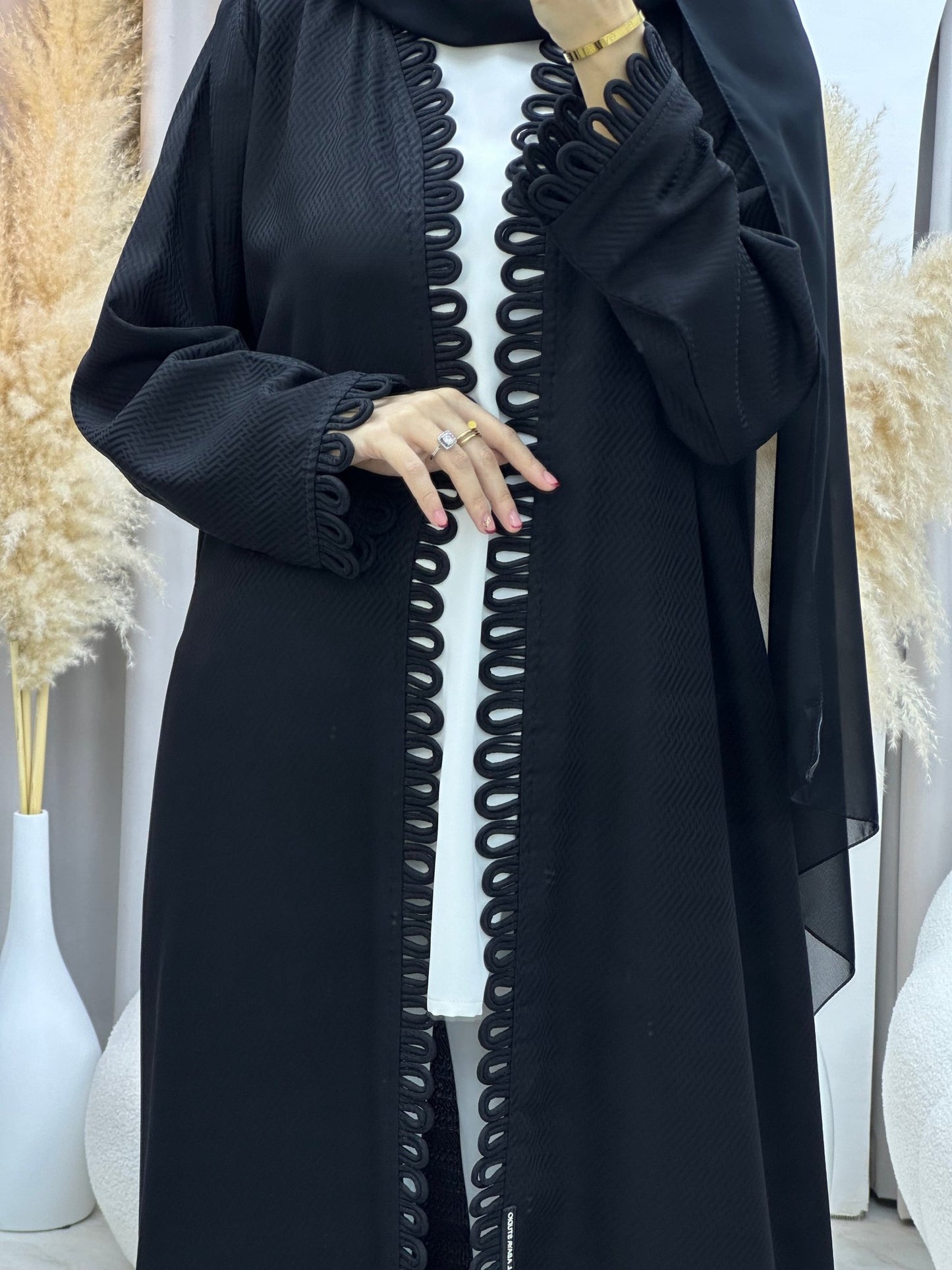 C 0032 Black Eid Abaya