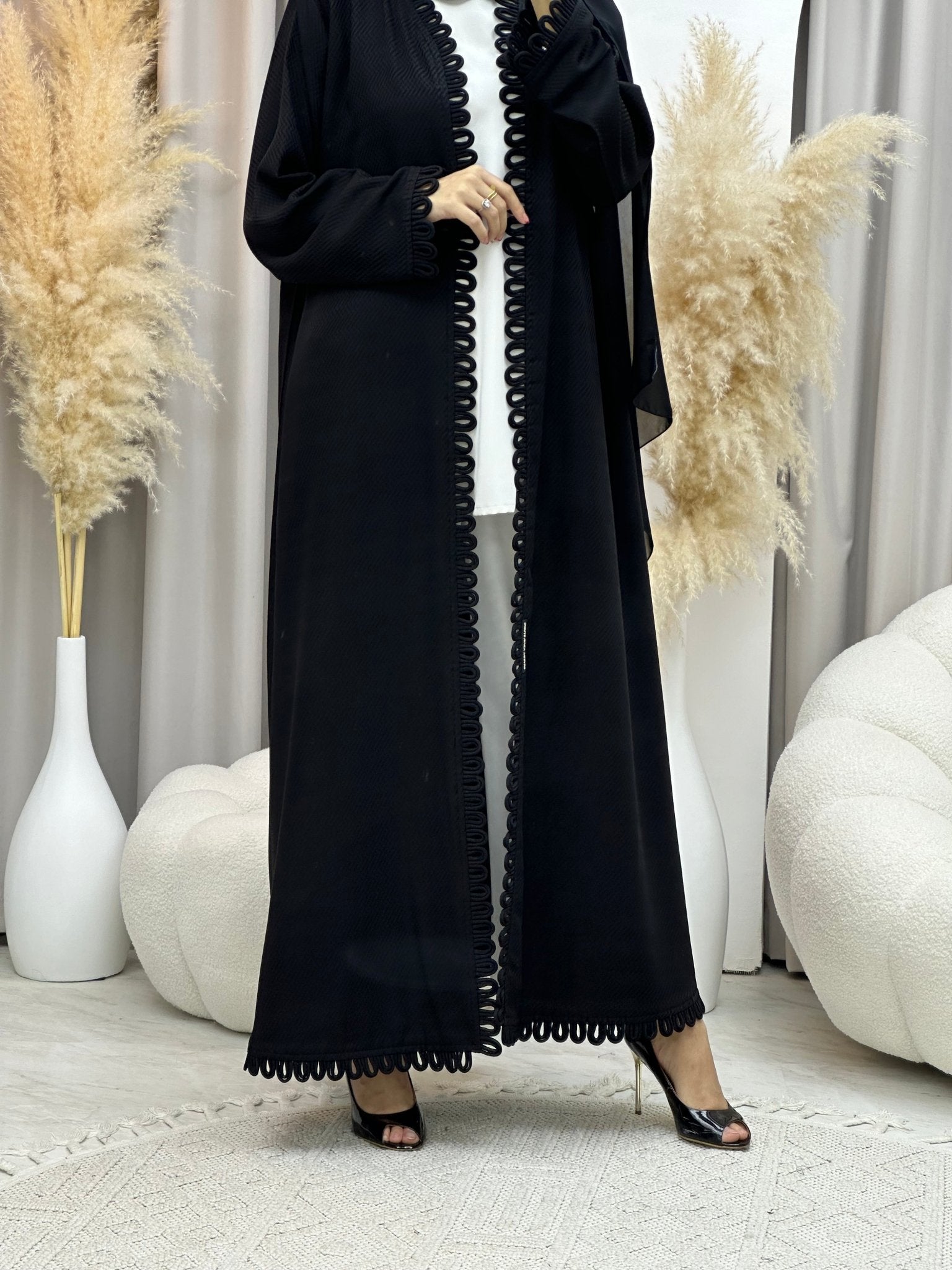 C 0032 Black Eid Abaya