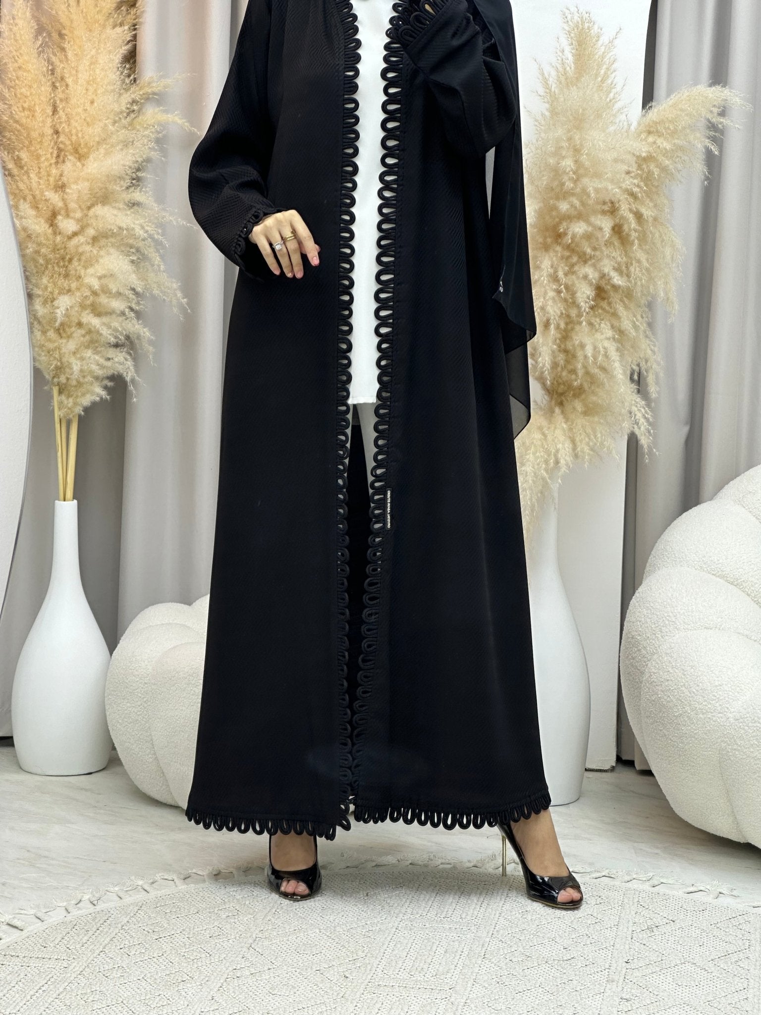 C 0032 Black Eid Abaya