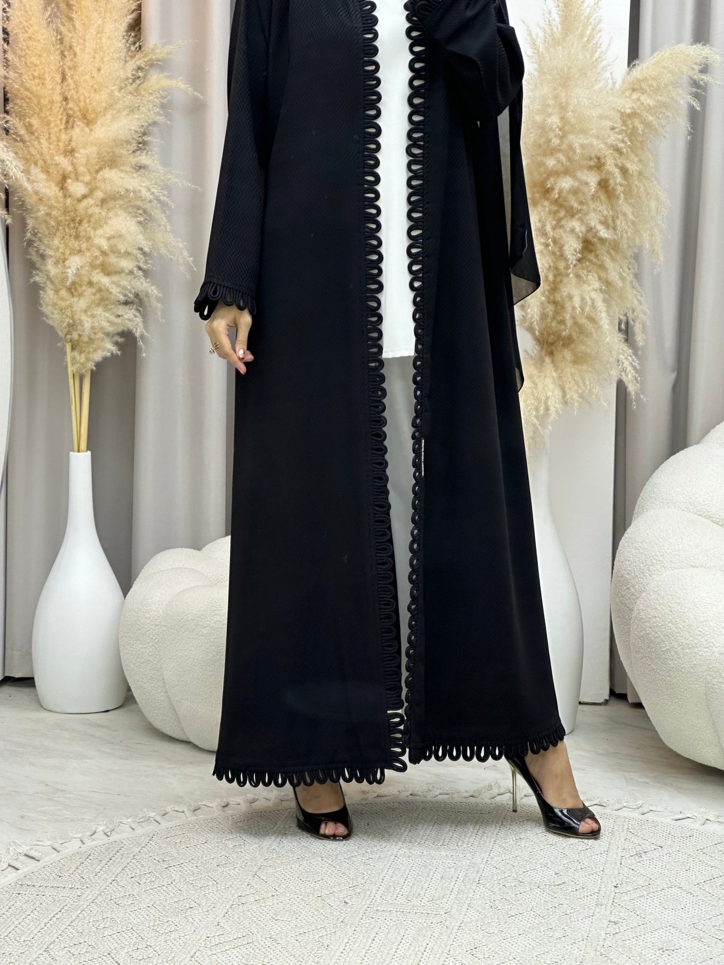 C 0032 Black Eid Abaya