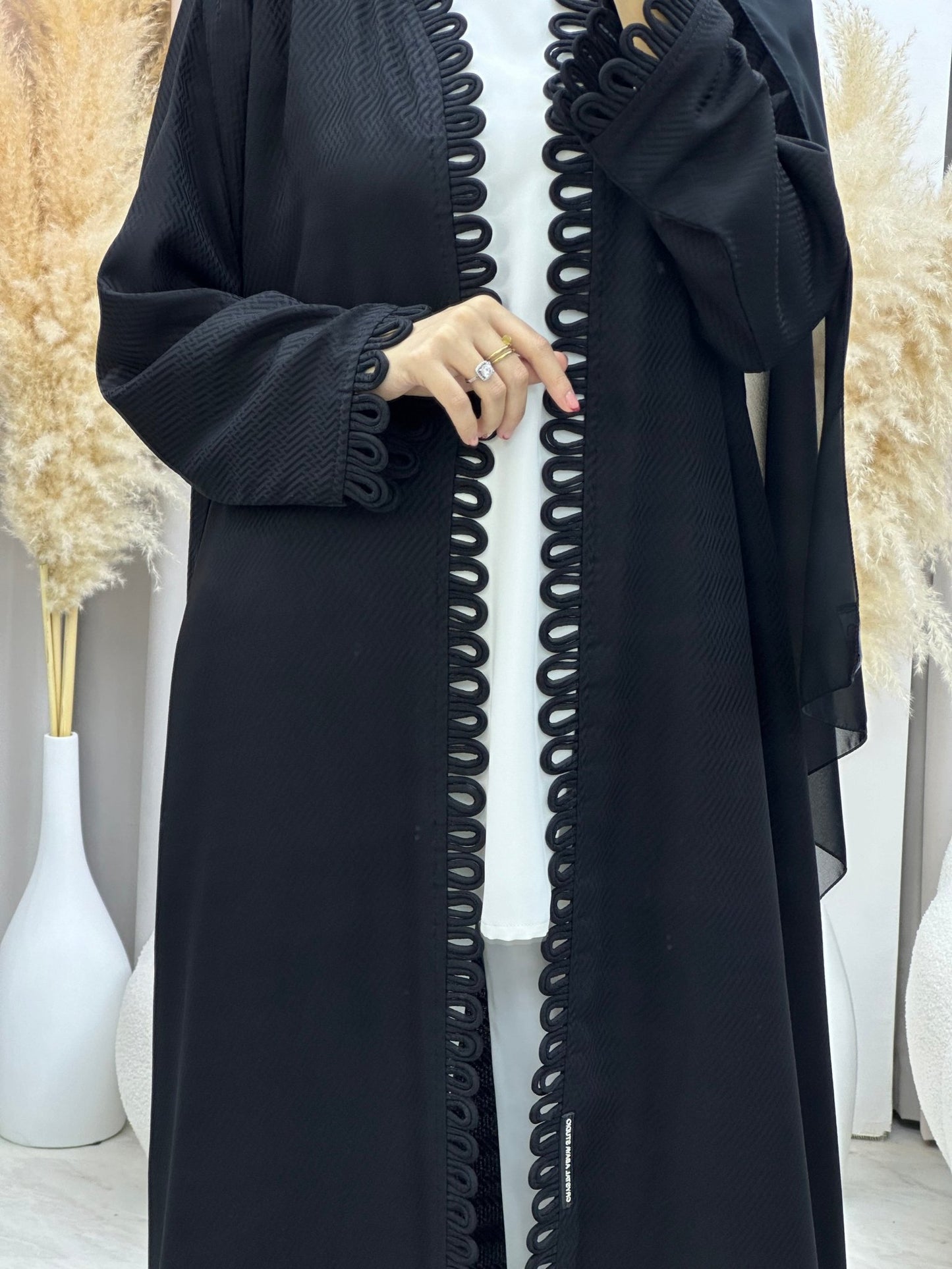 C 0032 Black Eid Abaya