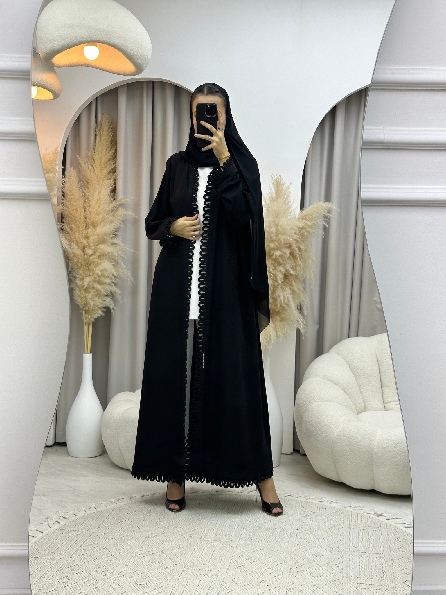 C 0032 Black Eid Abaya