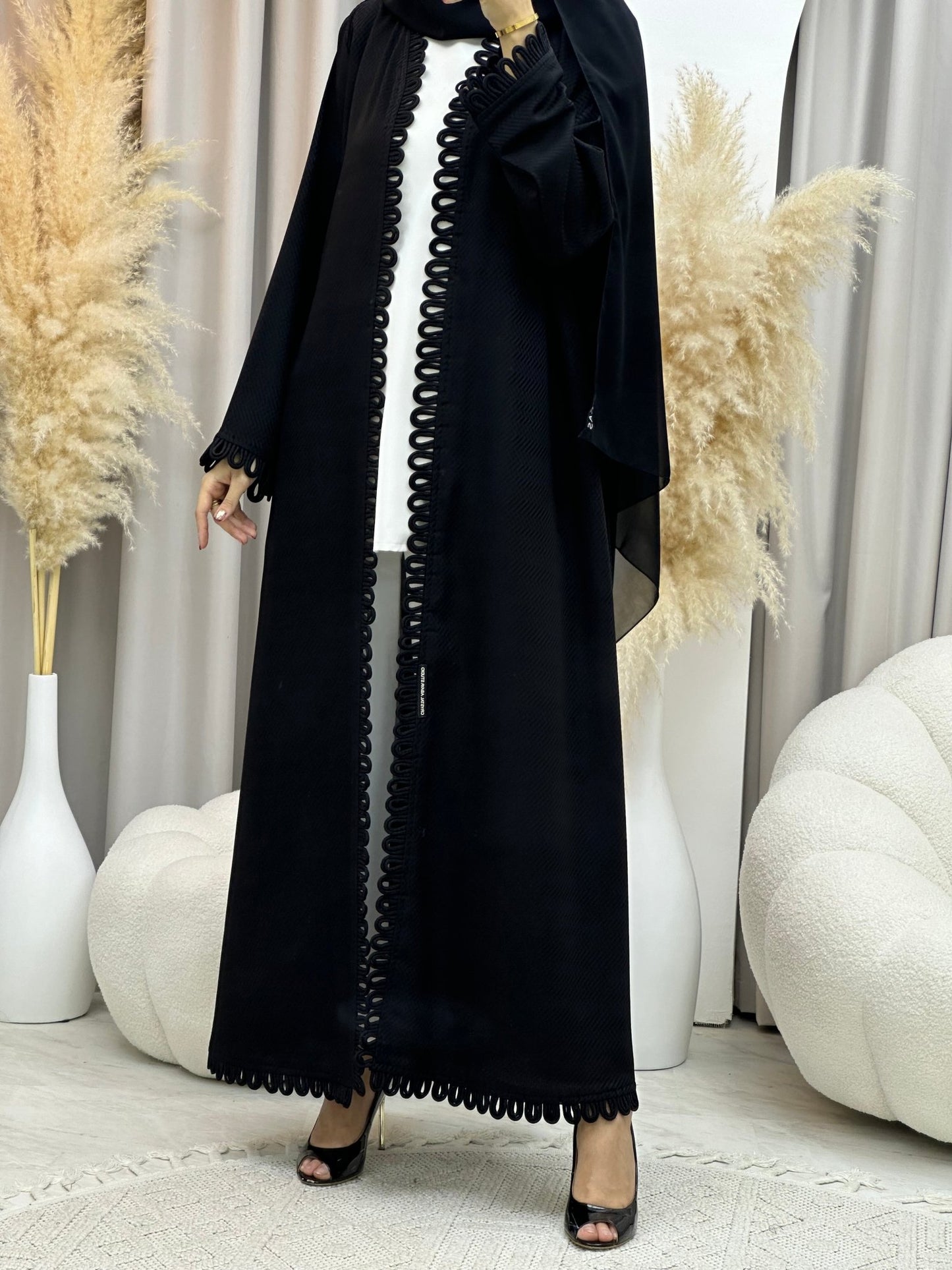 C 0032 Black Eid Abaya