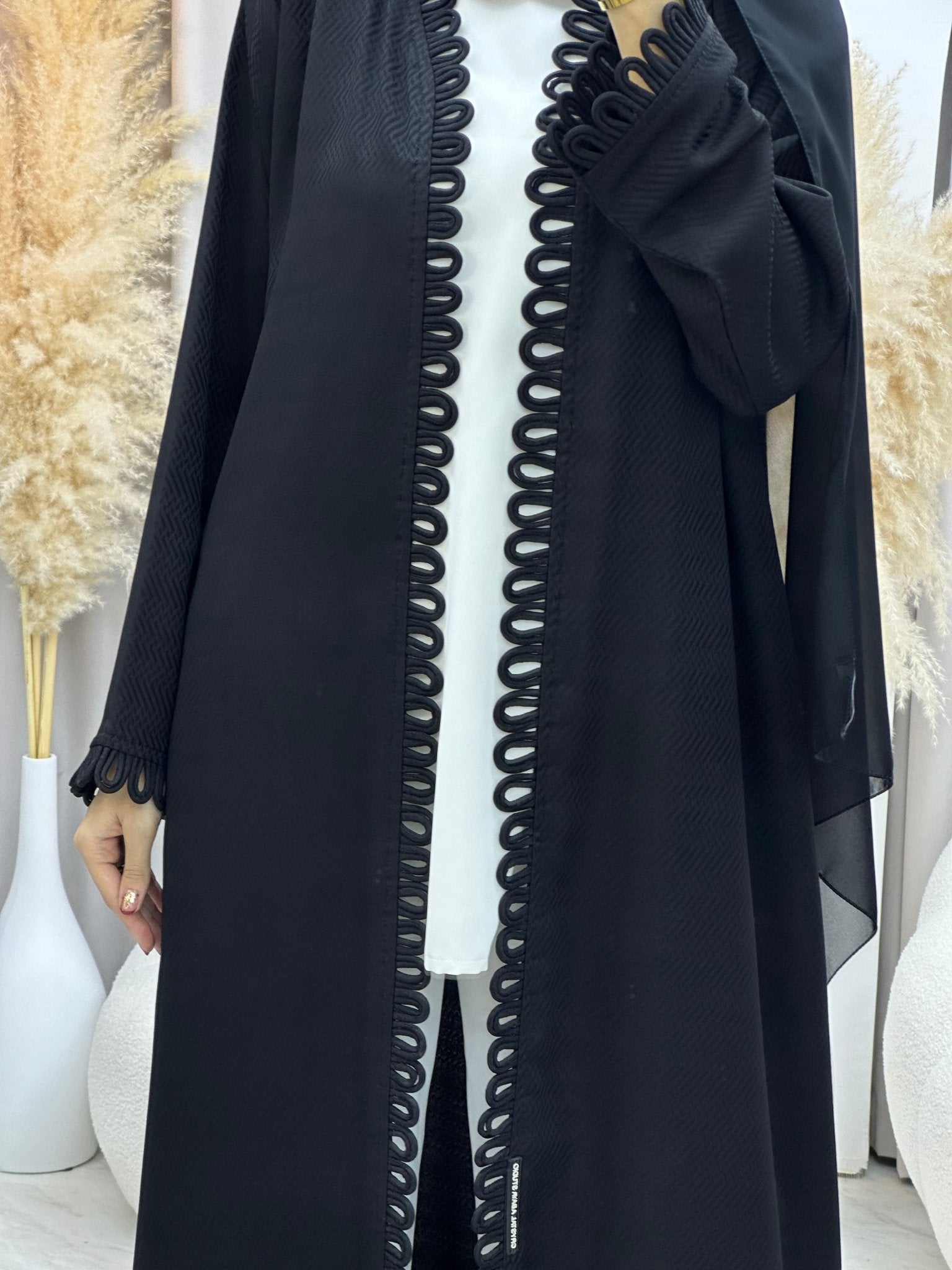 C 0032 Black Eid Abaya