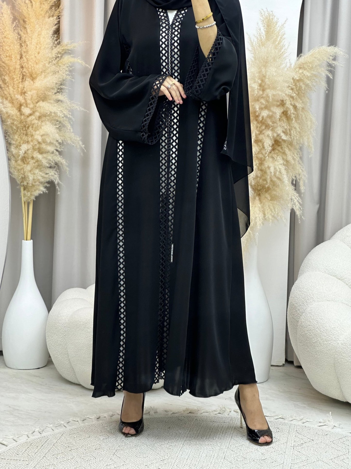 C 0034 Black Eid Abaya