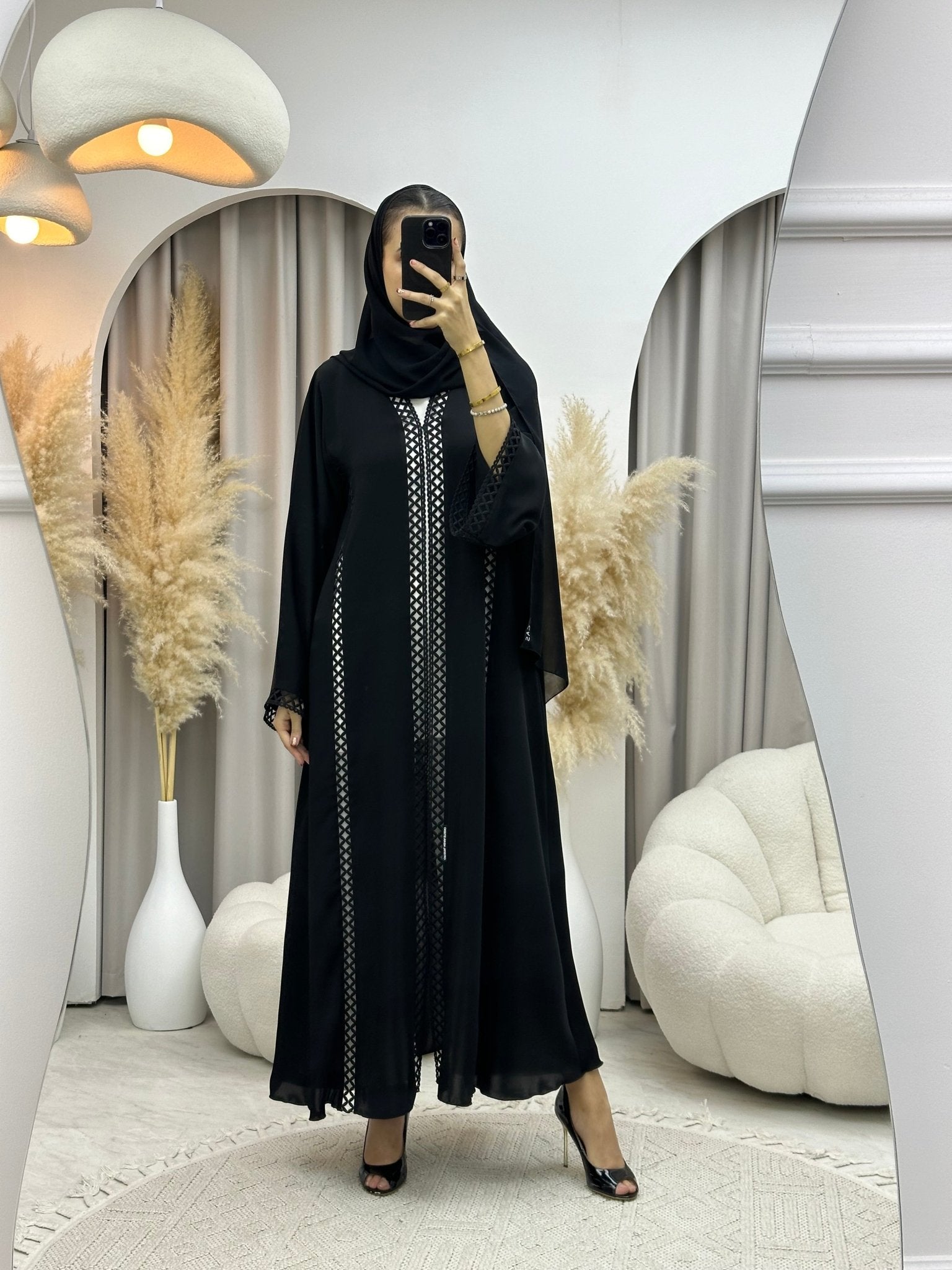 C 0034 Black Eid Abaya