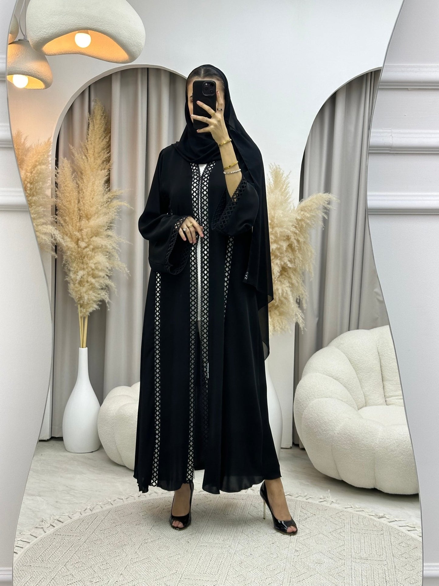 C 0034 Black Eid Abaya