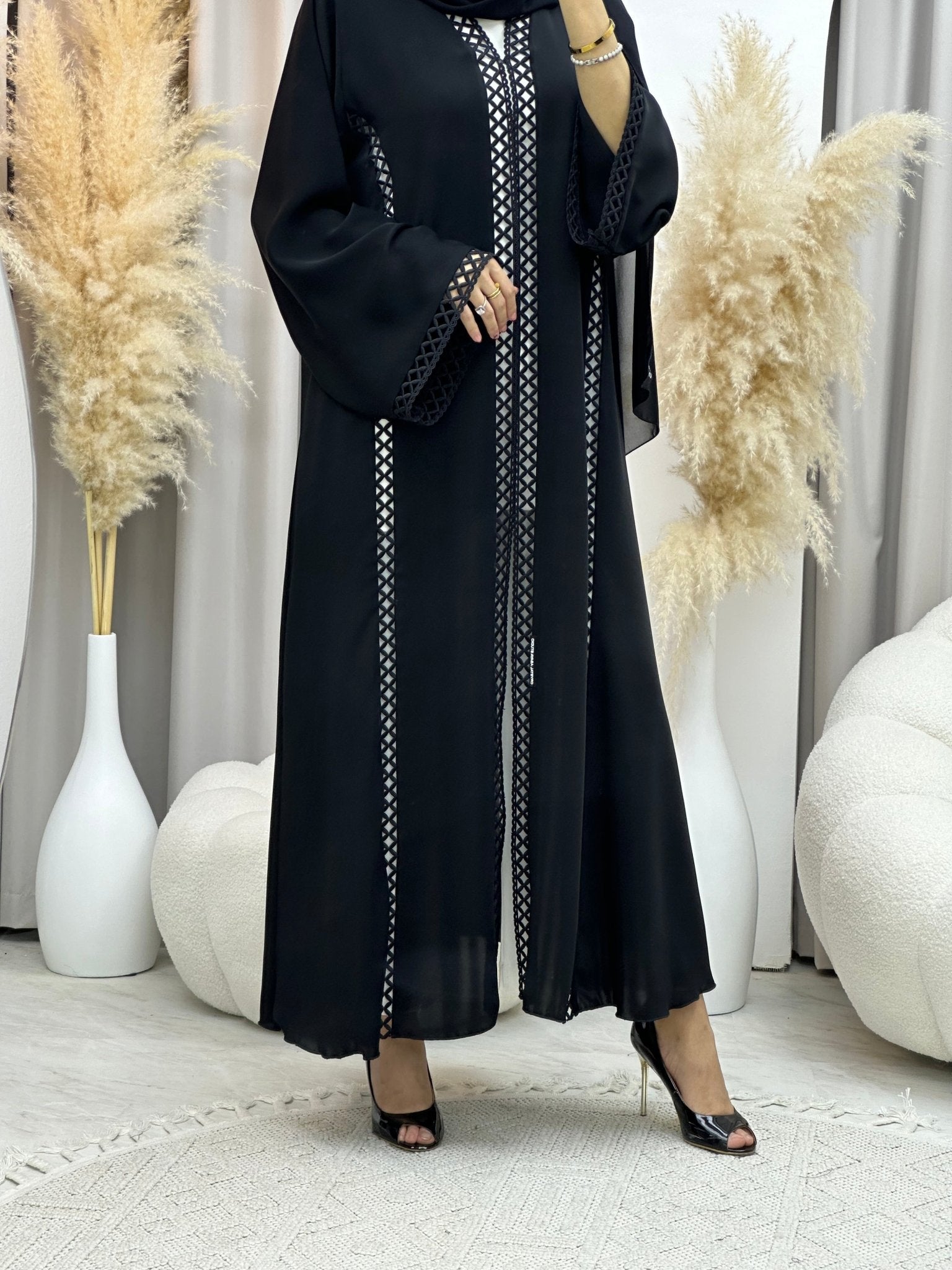 C 0034 Black Eid Abaya