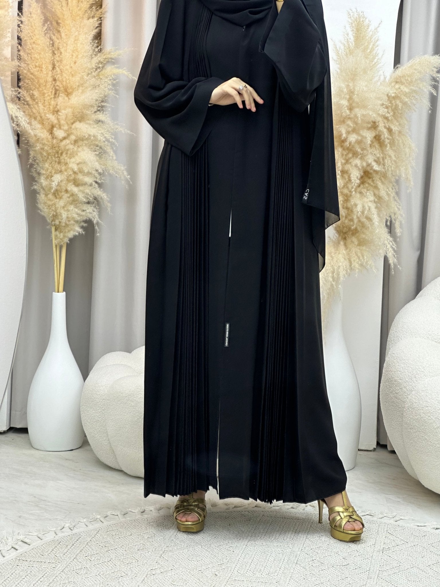 C 0035 Black Eid Abaya