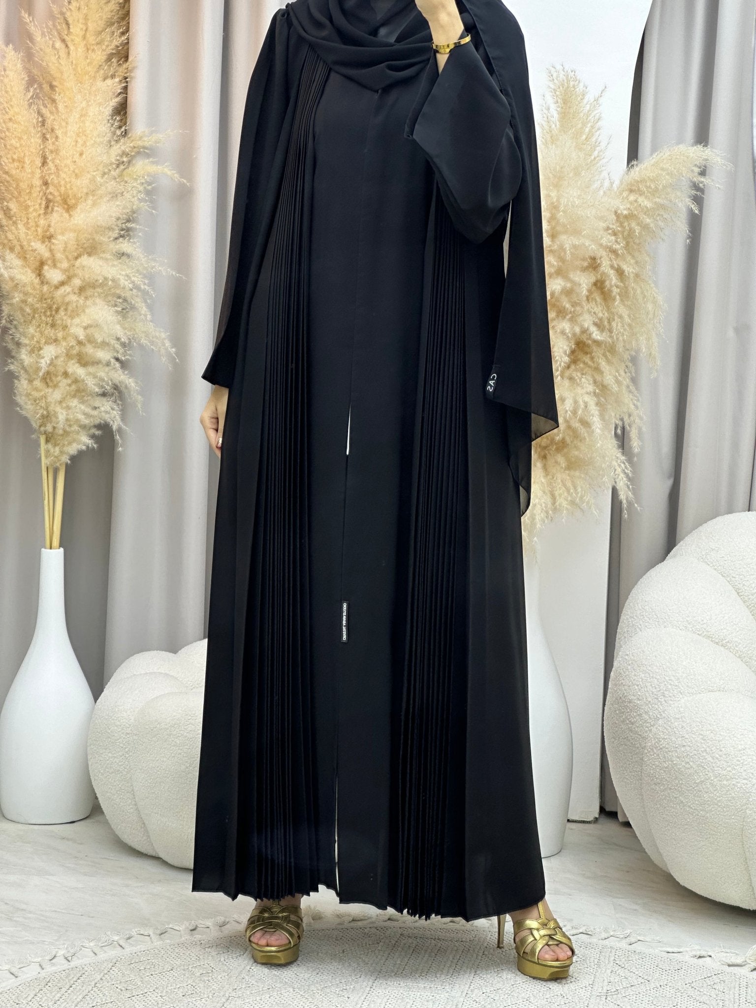 C 0035 Black Eid Abaya