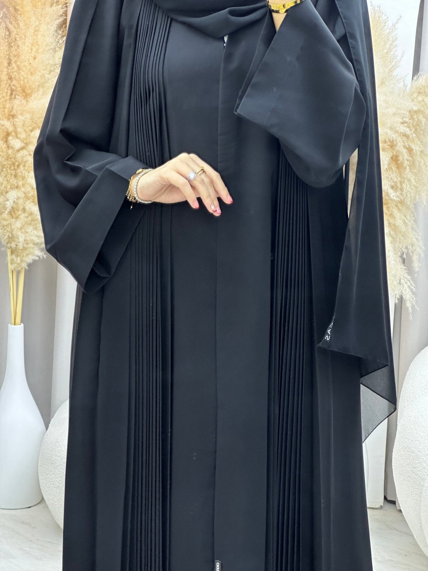 C 0035 Black Eid Abaya