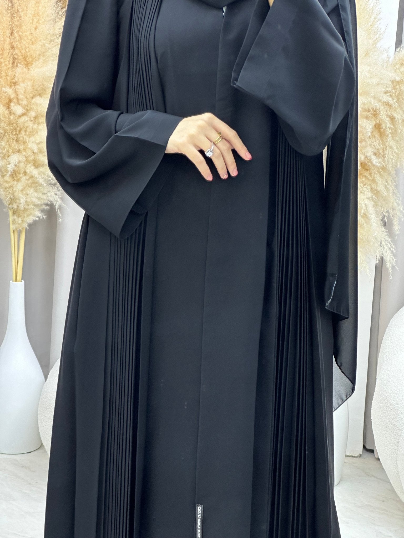 C 0035 Black Eid Abaya