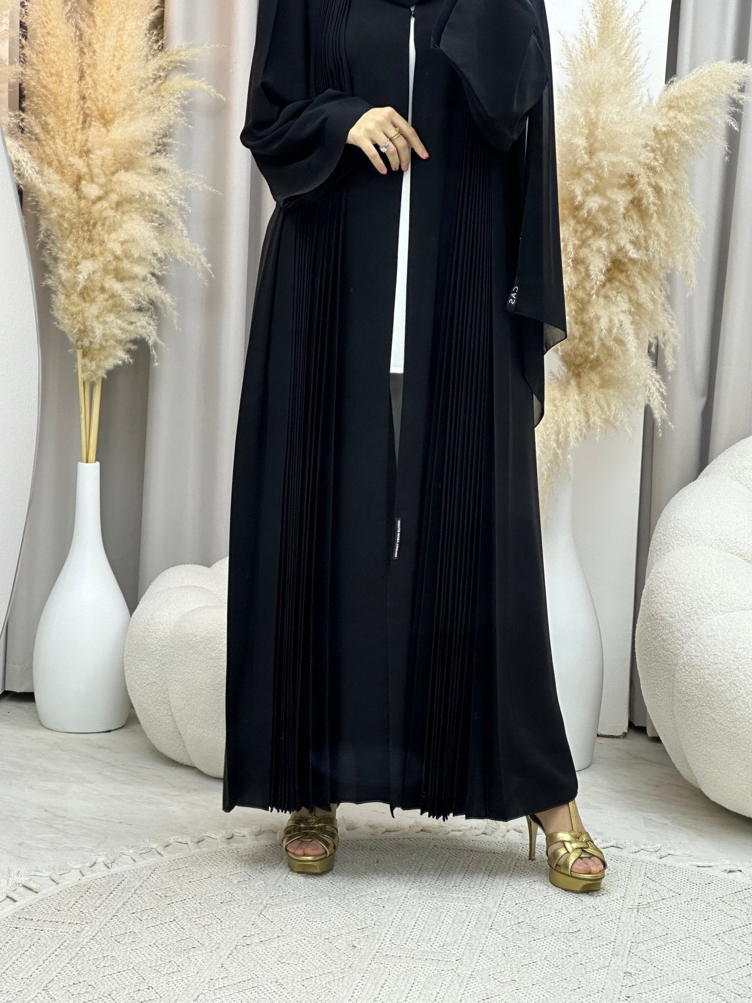 C 0035 Black Eid Abaya