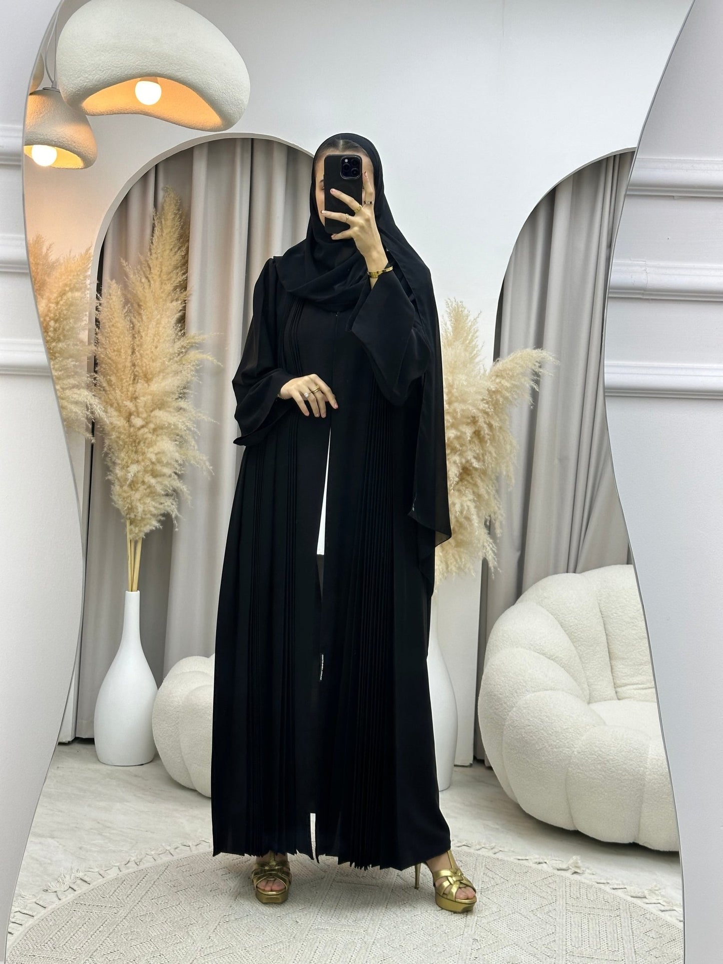 C 0035 Black Eid Abaya