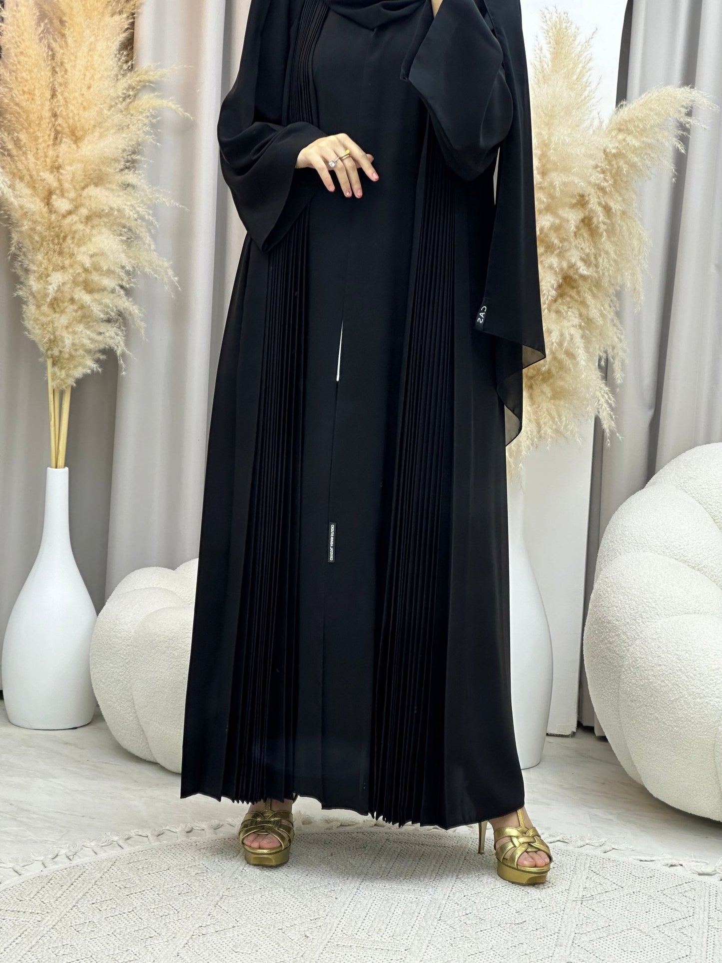 C 0035 Black Eid Abaya