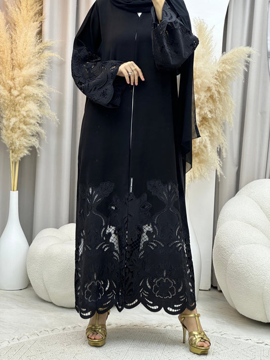 C 0036 Black Eid Abaya