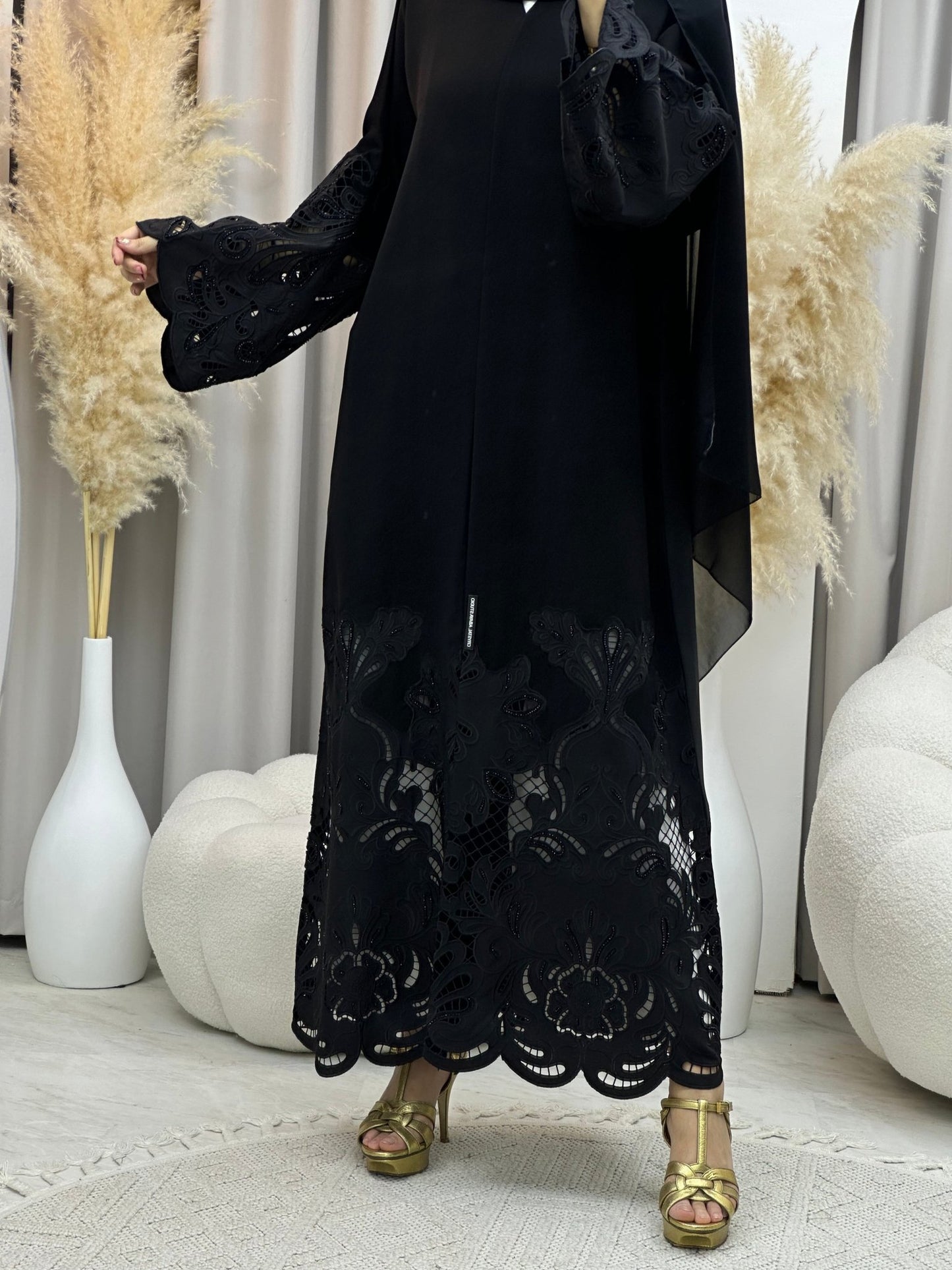 C 0036 Black Eid Abaya