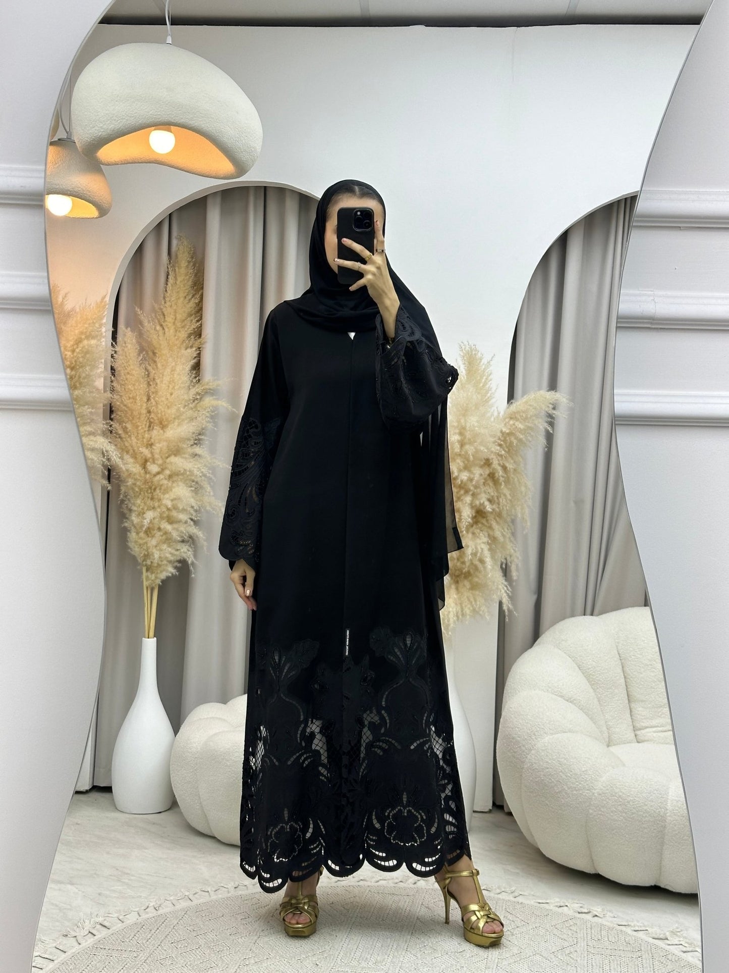 C 0036 Black Eid Abaya