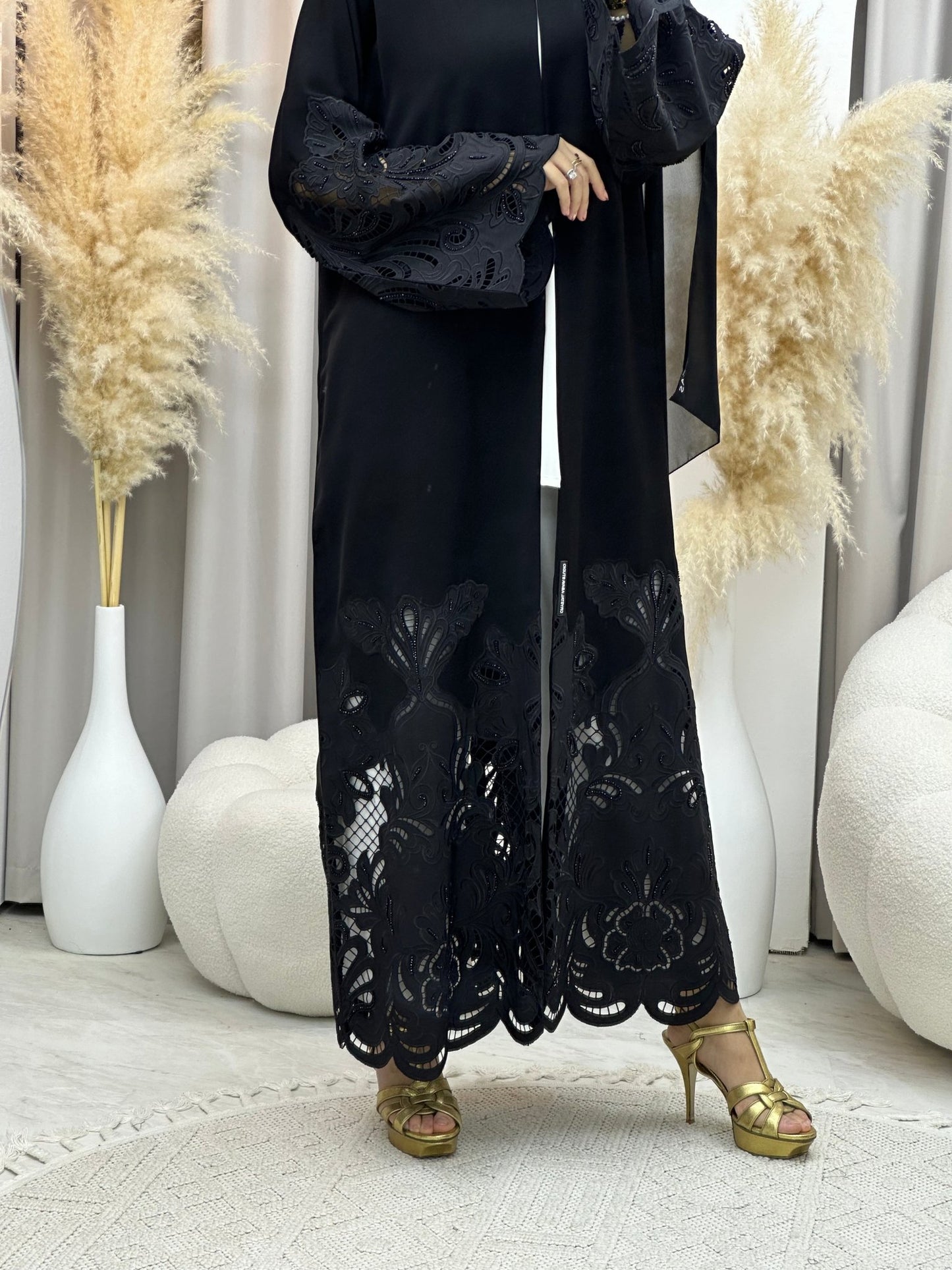 C 0036 Black Eid Abaya