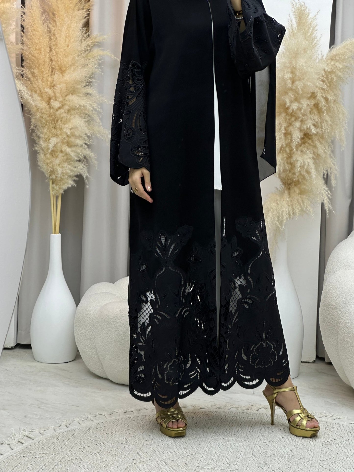 C 0036 Black Eid Abaya