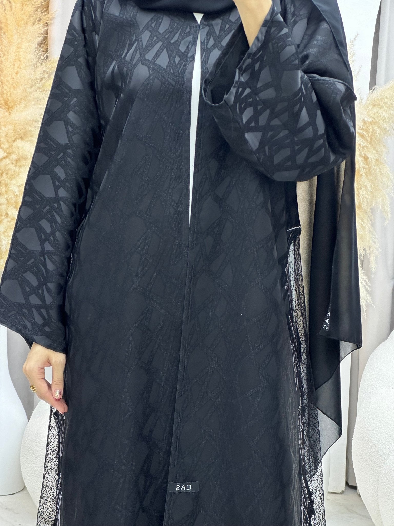 C 0037 Black Eid Abaya