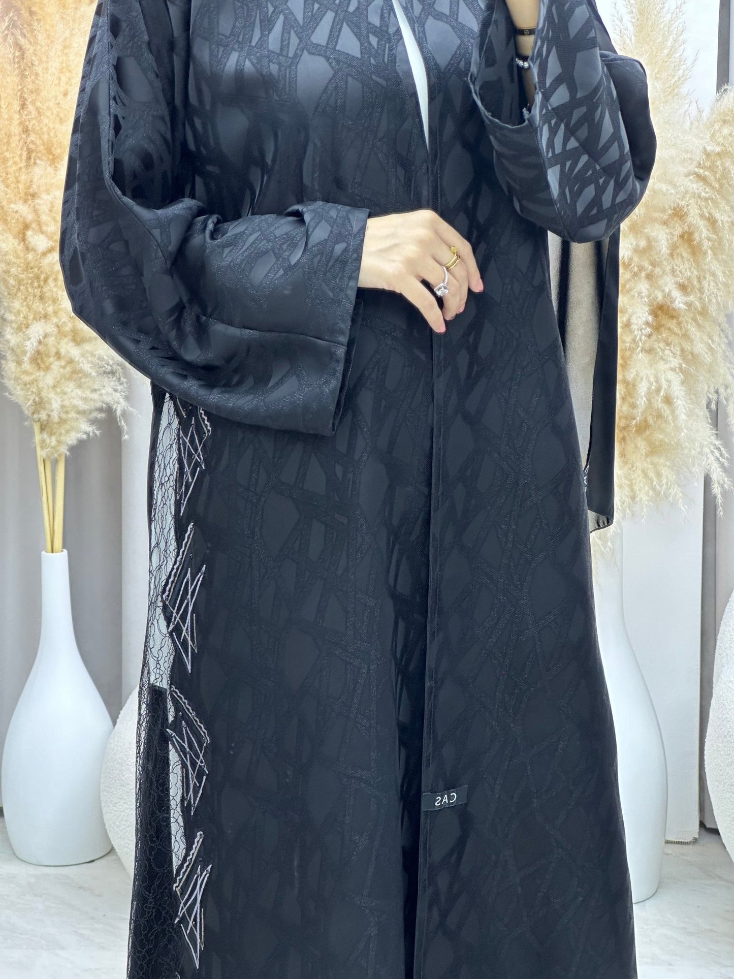 C 0037 Black Eid Abaya