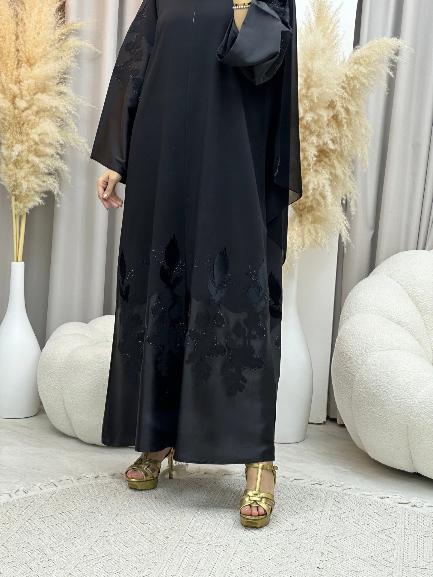 C 0039 Black Eid Abaya