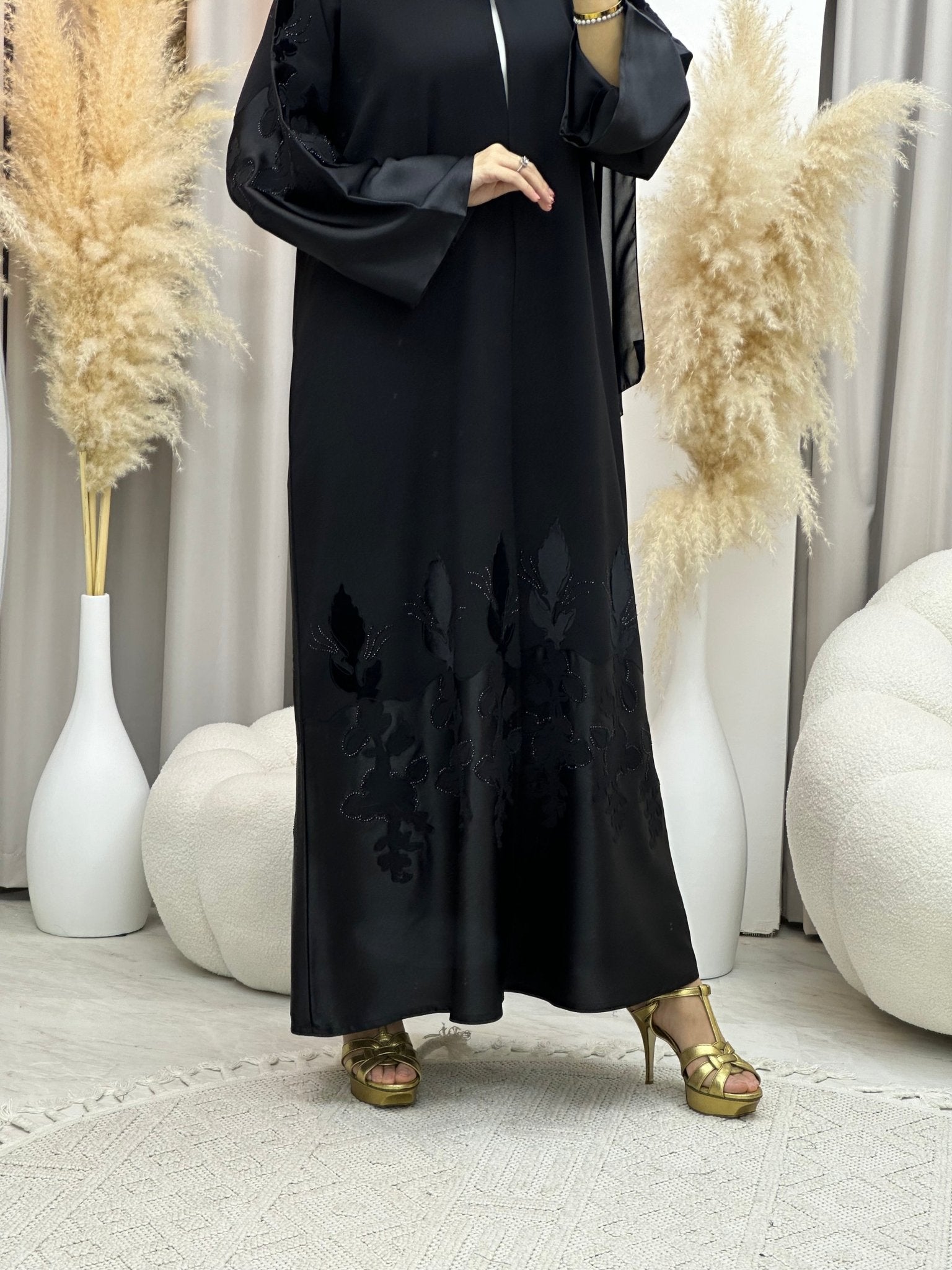 C 0039 Black Eid Abaya