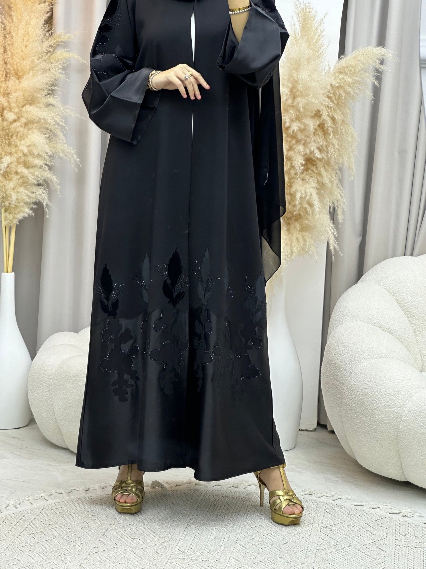 C 0039 Black Eid Abaya