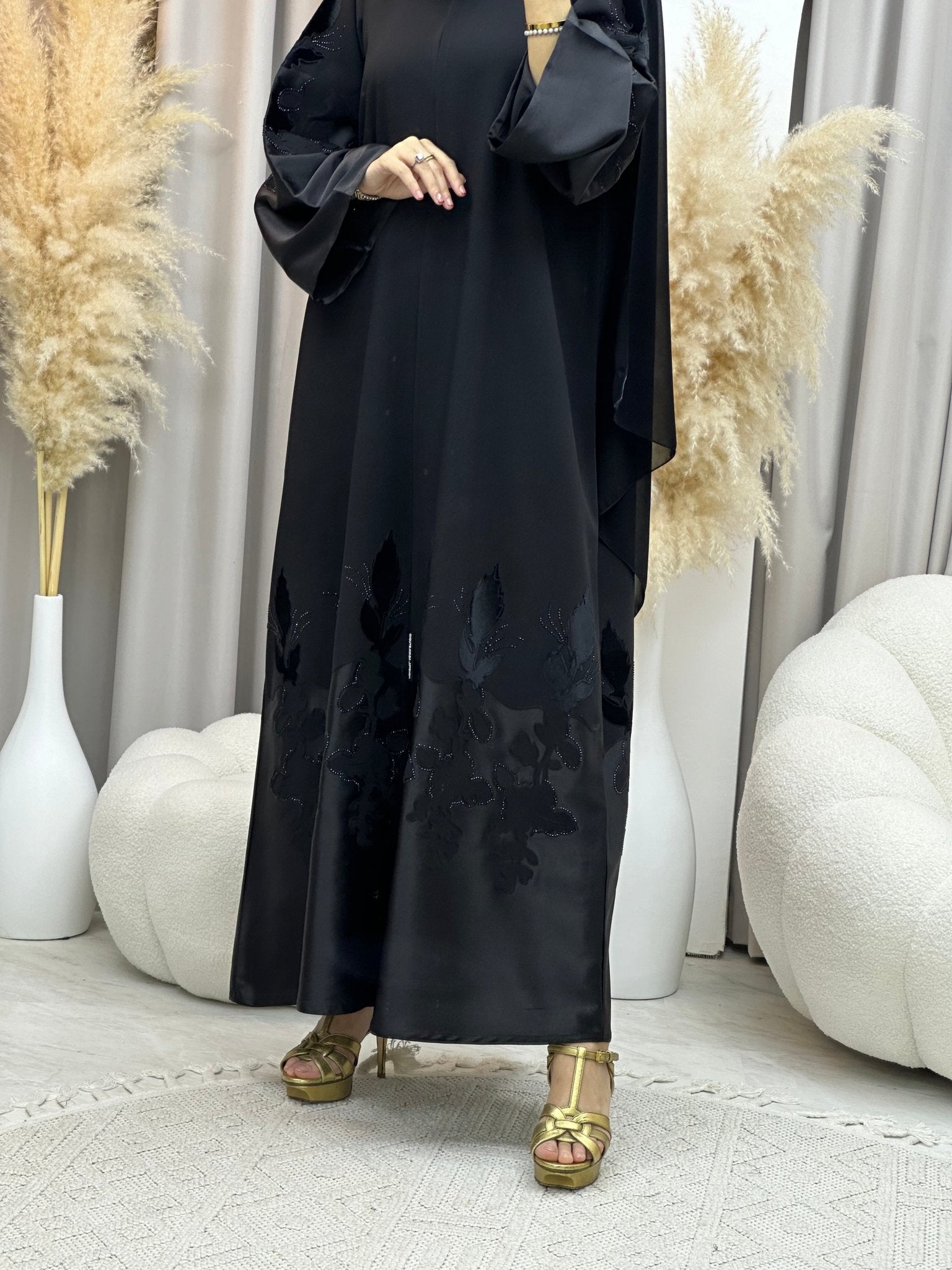 C 0039 Black Eid Abaya