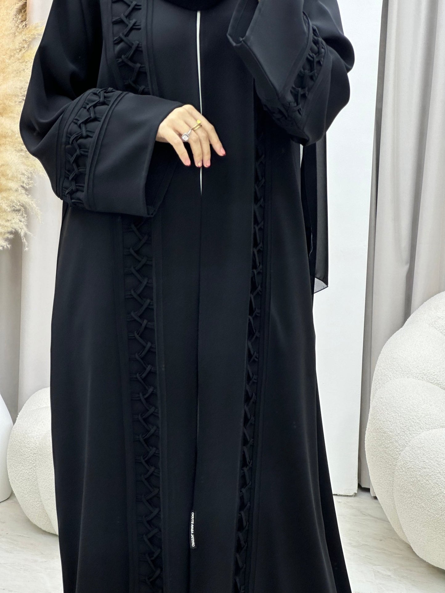 C 0040 Black Eid Abaya