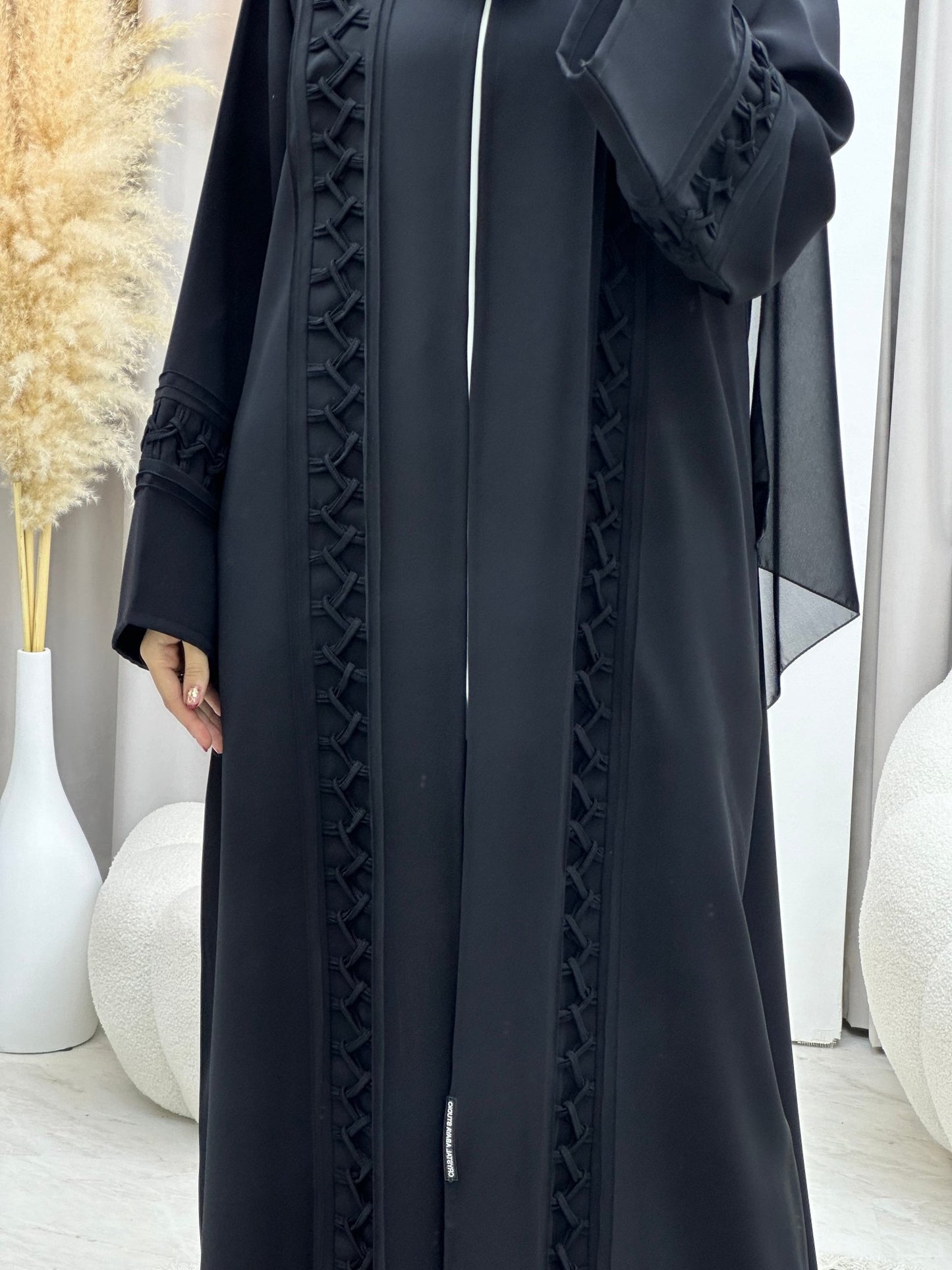 C 0040 Black Eid Abaya