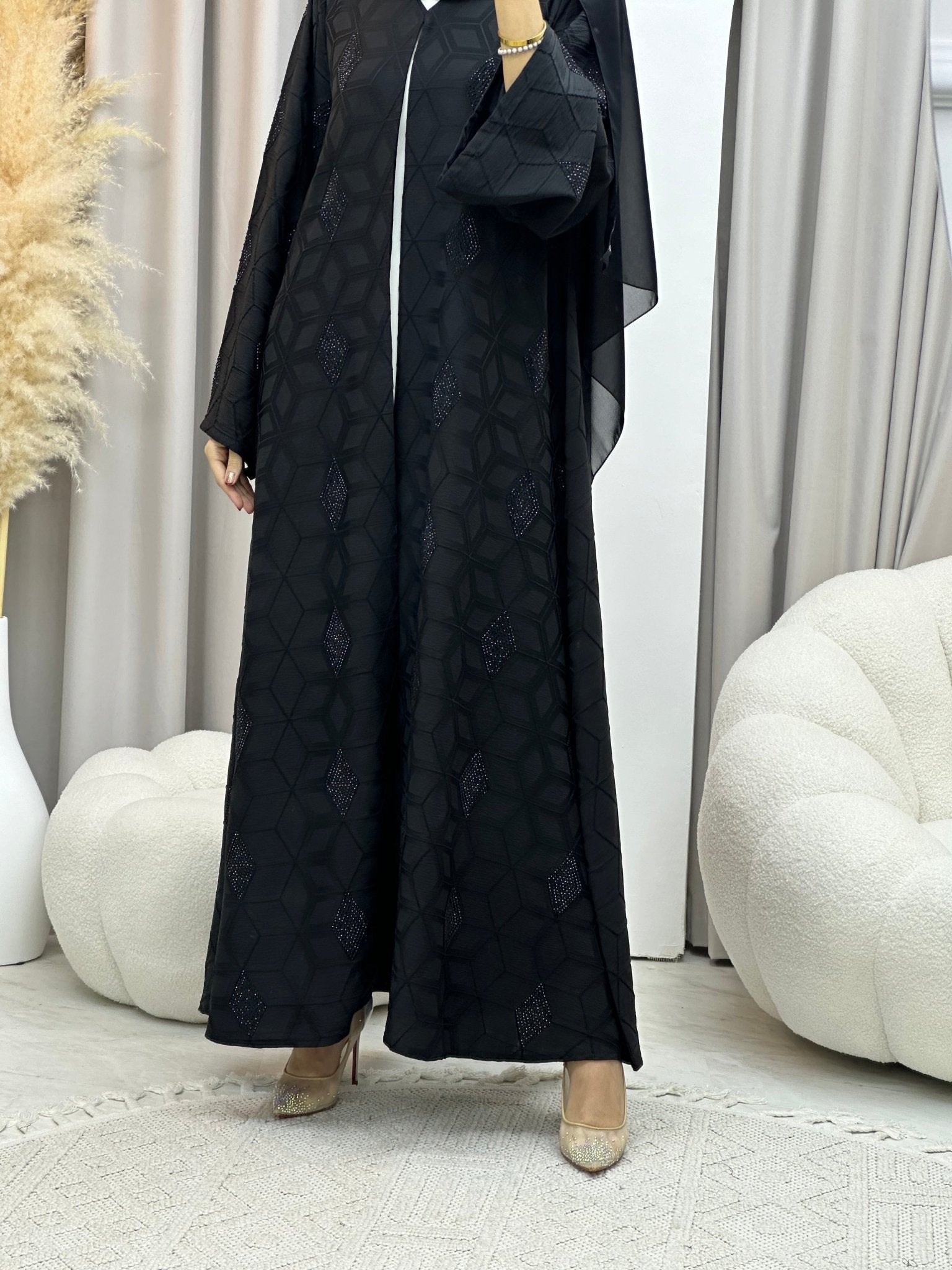 C 0041 Black Eid Abaya