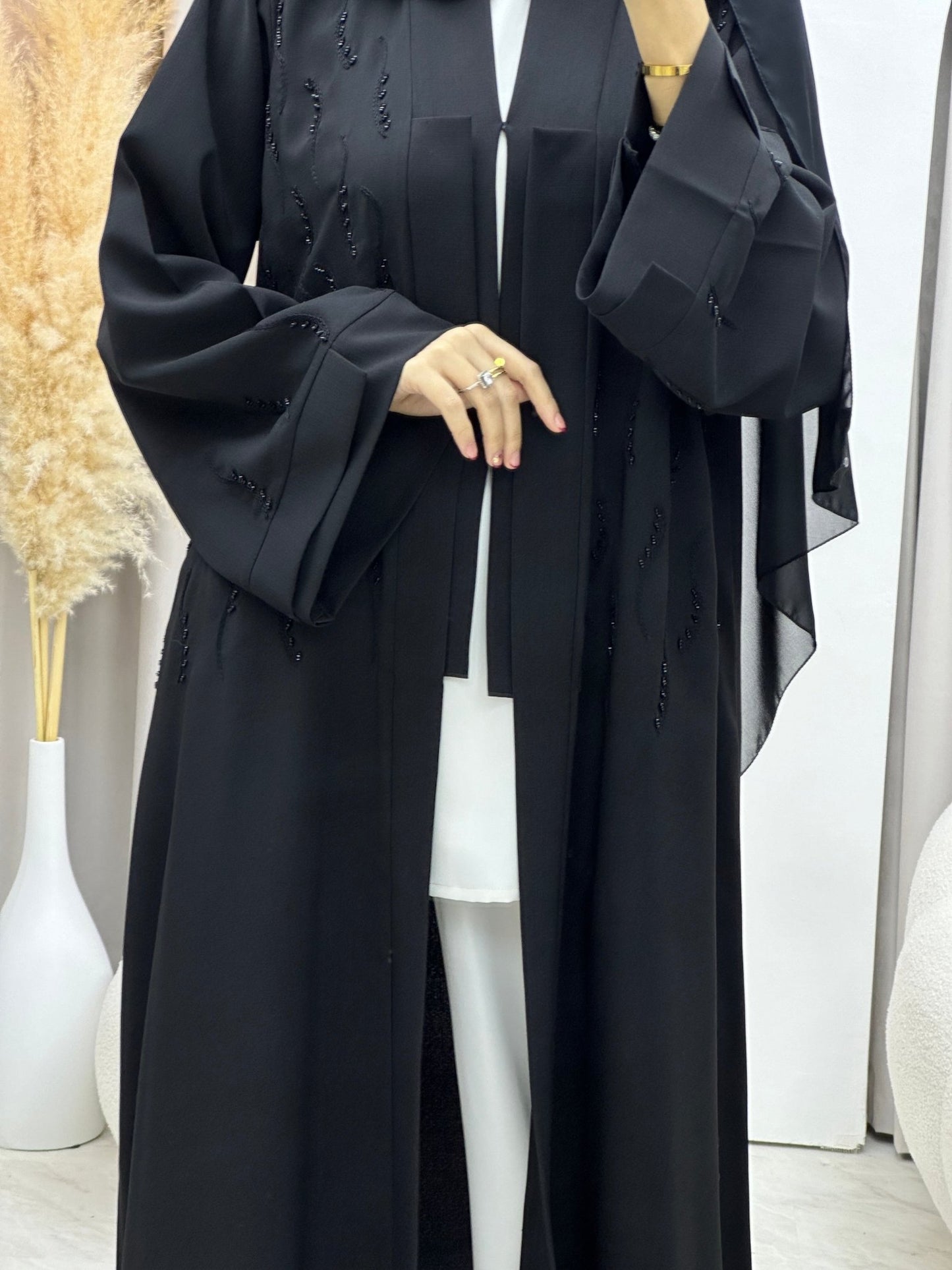 C 0042 Black Eid Abaya