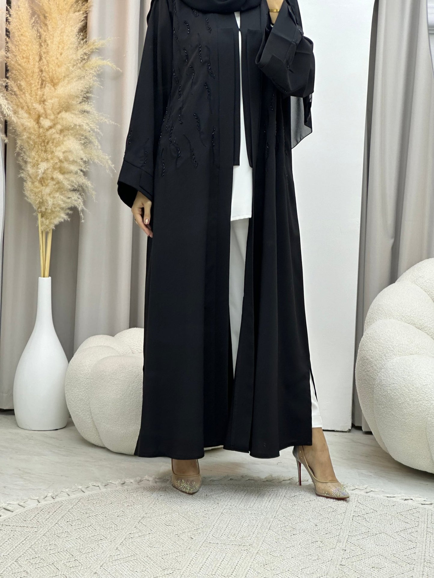 C 0042 Black Eid Abaya