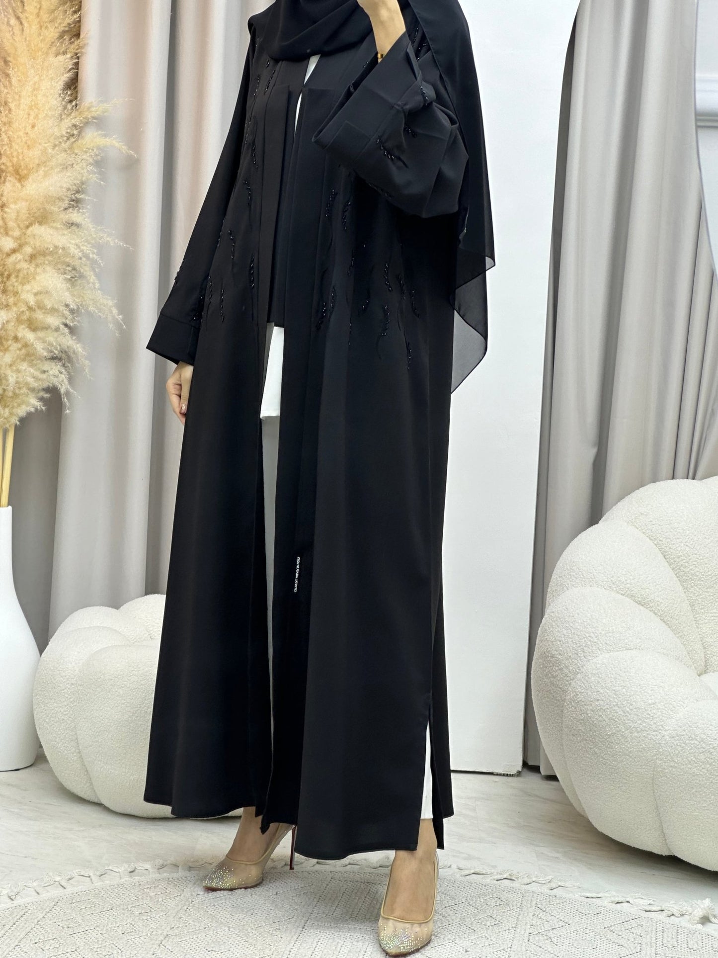 C 0042 Black Eid Abaya